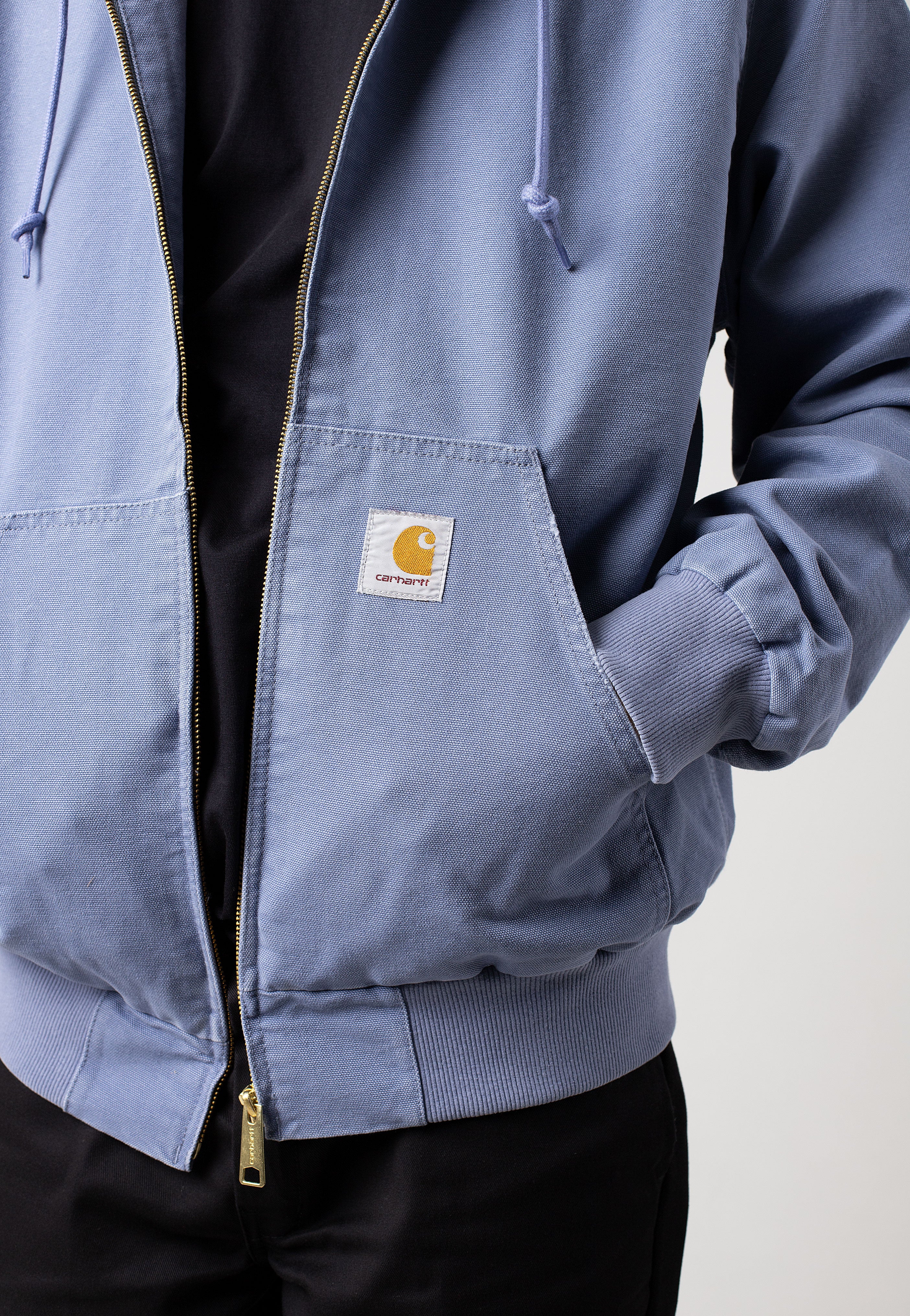 Carhartt WIP - Active Aged Canvas Bay Blue - Jacket | Men-Image