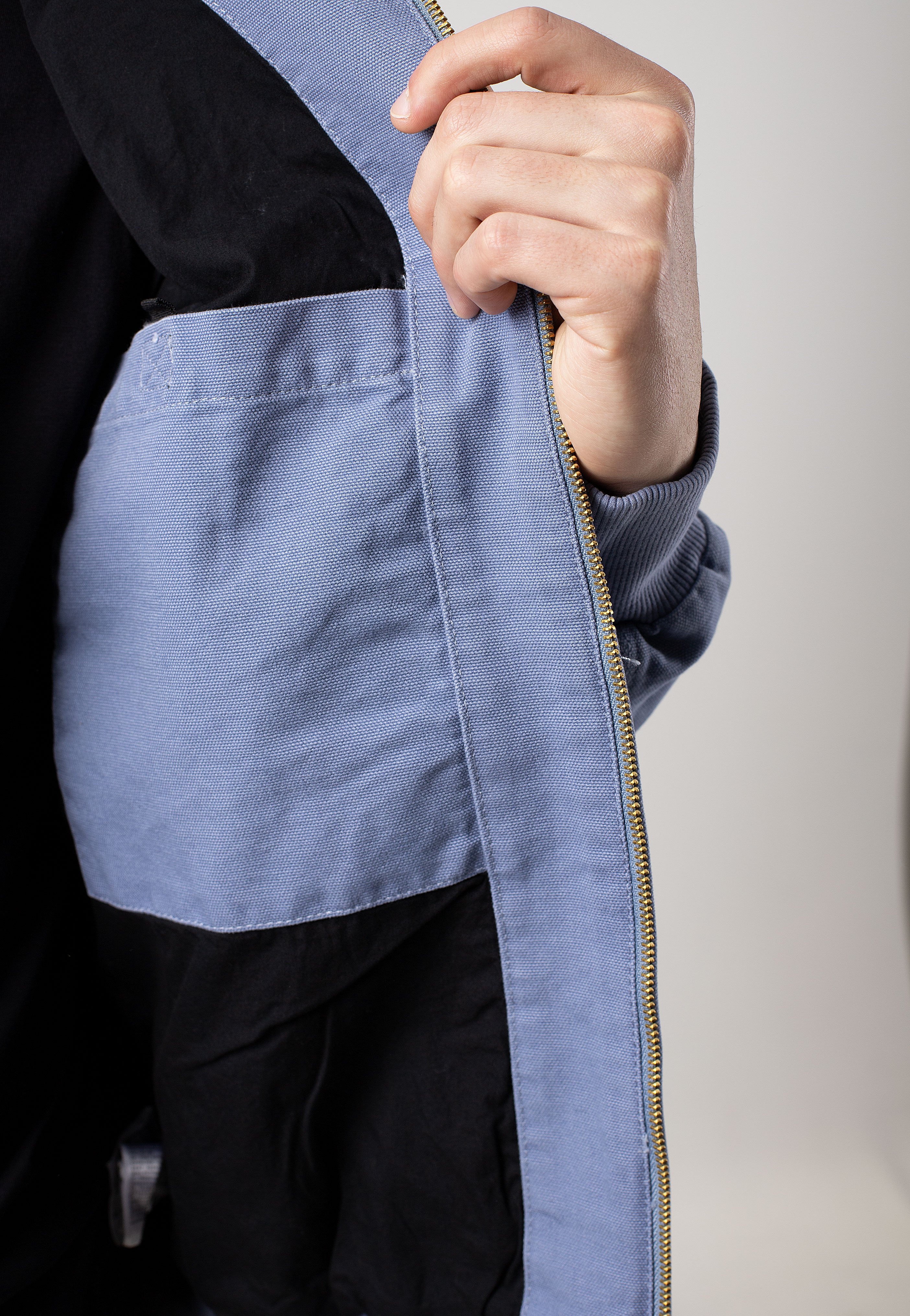 Carhartt WIP - Active Aged Canvas Bay Blue - Jacket | Men-Image