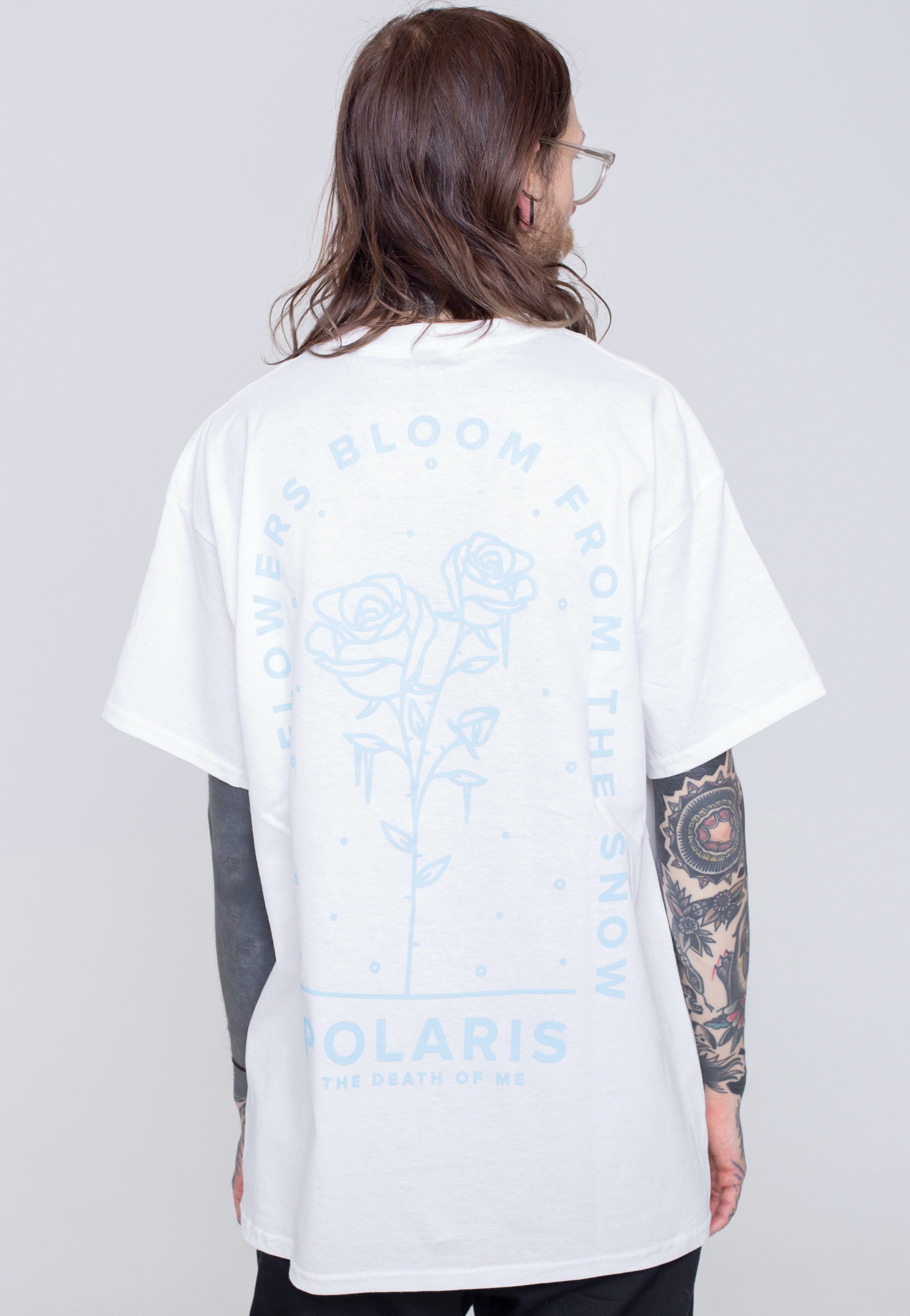 Polaris - Flowers Bloom White - T-Shirt | Men-Image