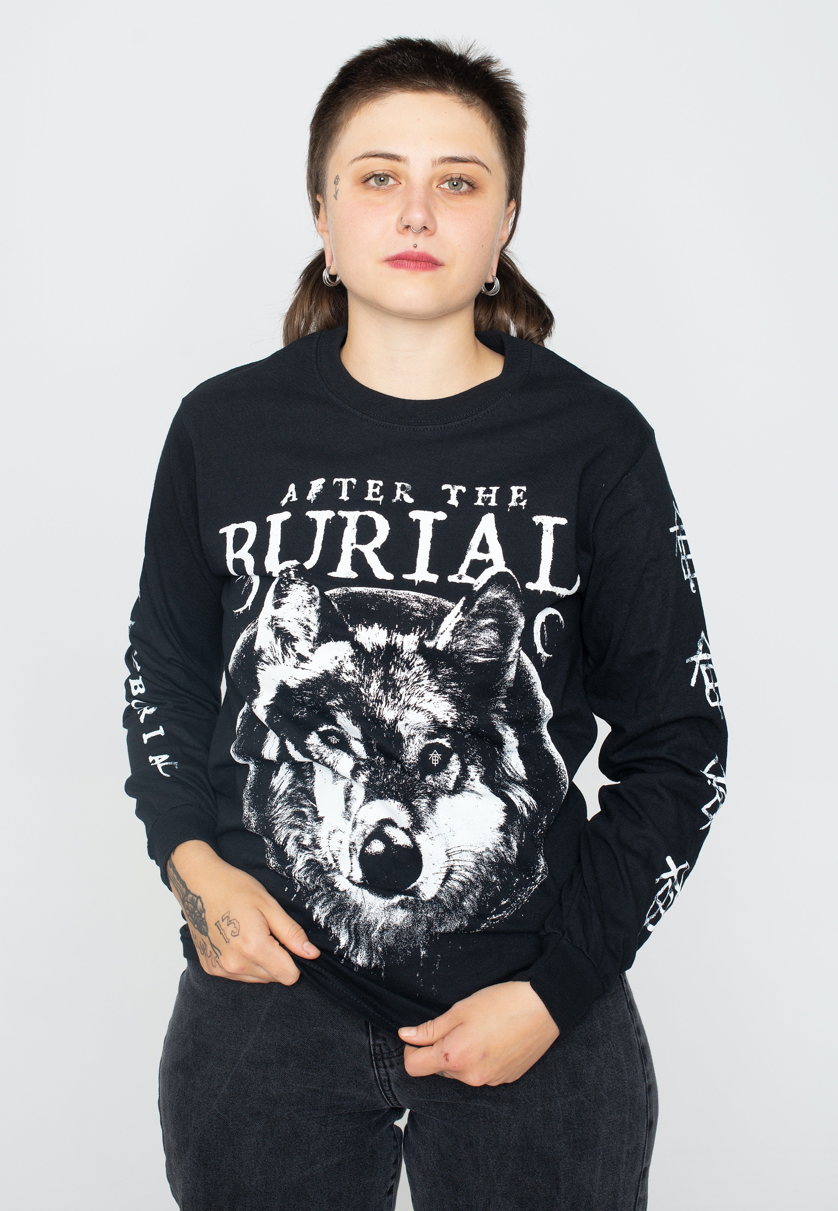 After The Burial - Celestial Wolf - Longsleeve | Women-Image