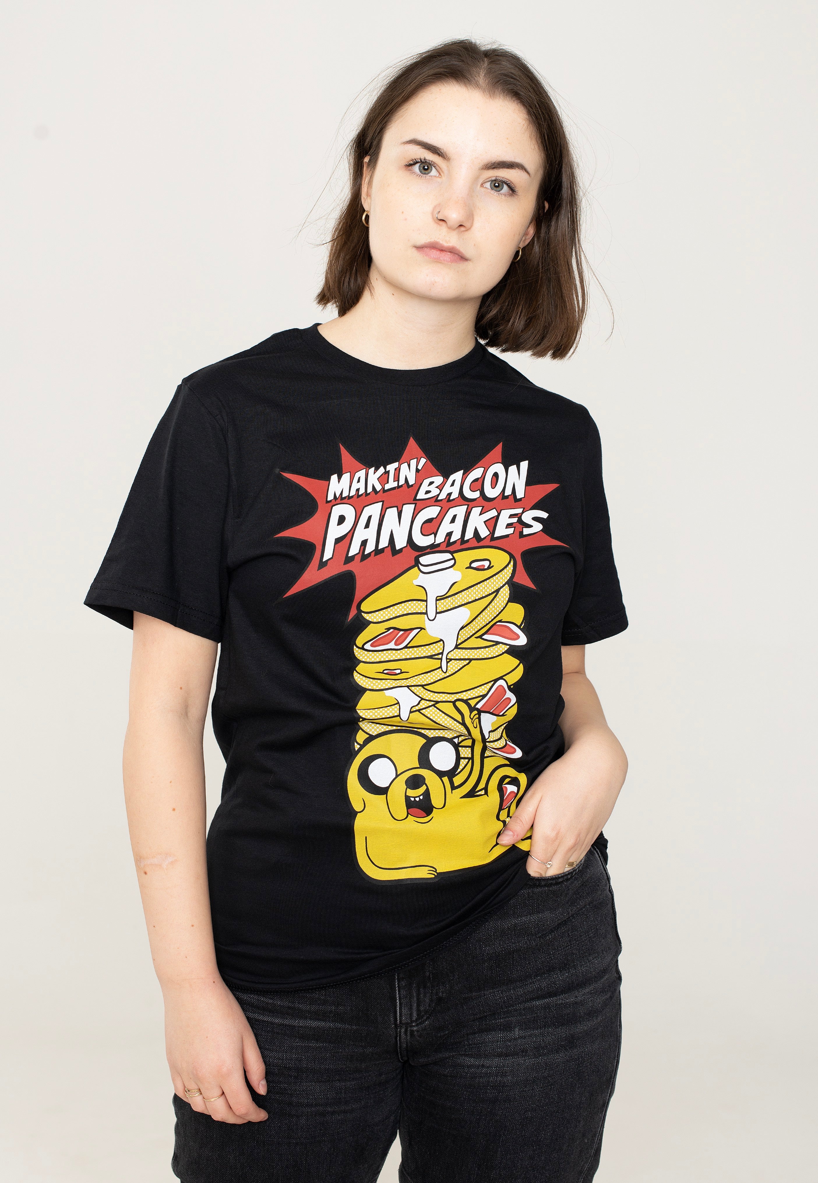 Adventure Time - Makin' Bacon Pancakes - T-Shirt | Women-Image