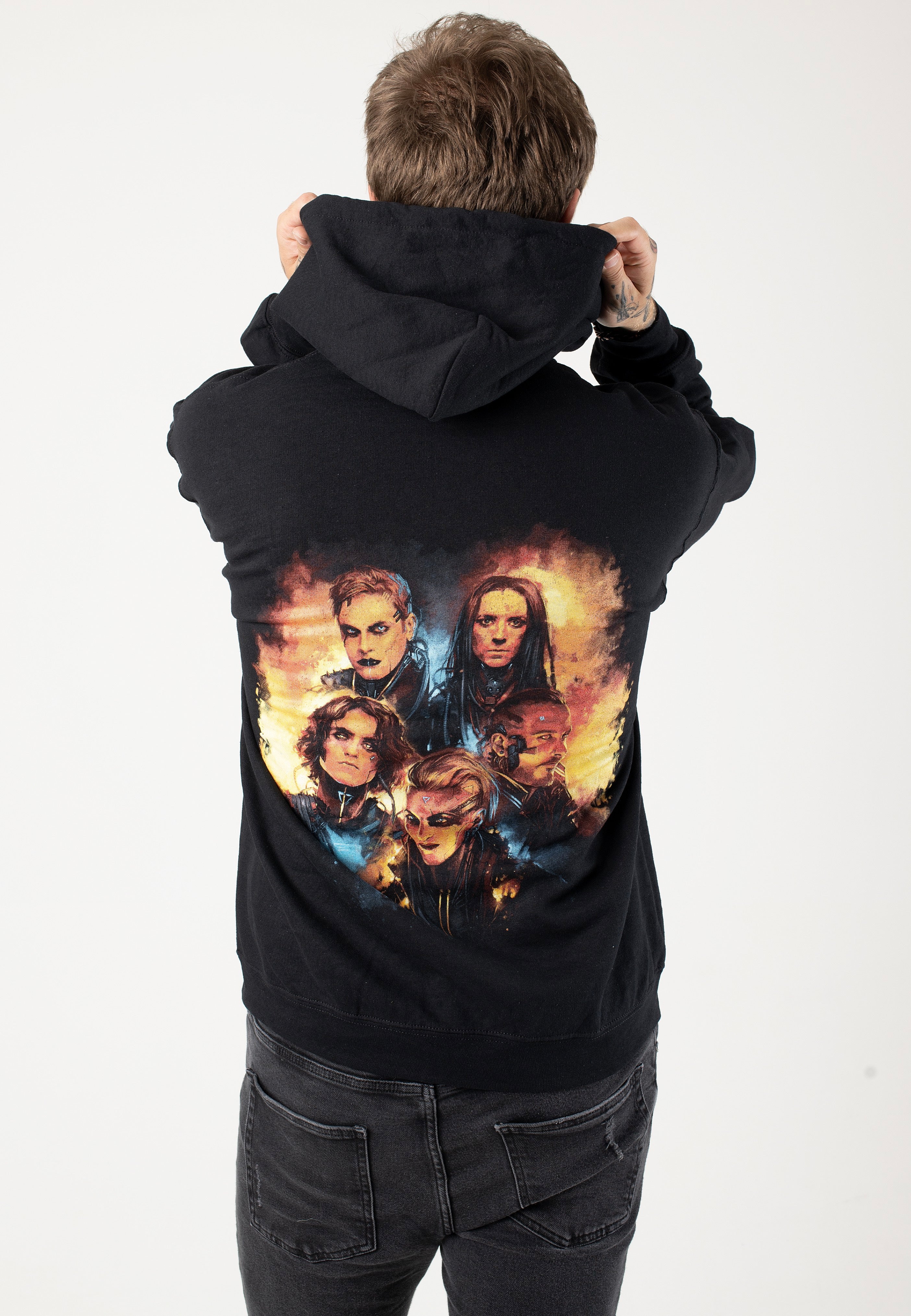 Motionless In White - Bandmembers - Hoodie | Men-Image