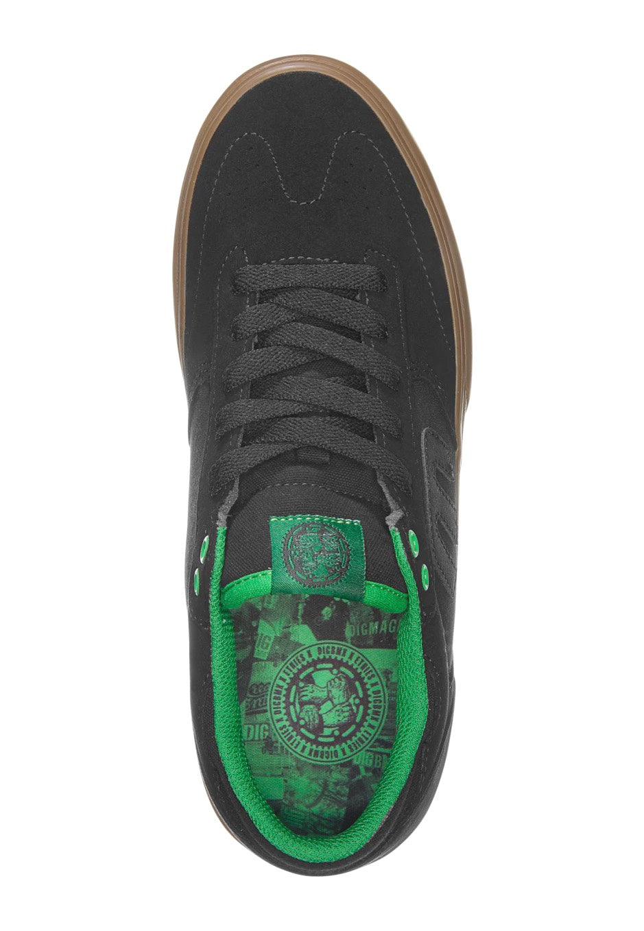 Etnies - Windrow Vulc X Black/Green/Gum - Shoes | Men-Image