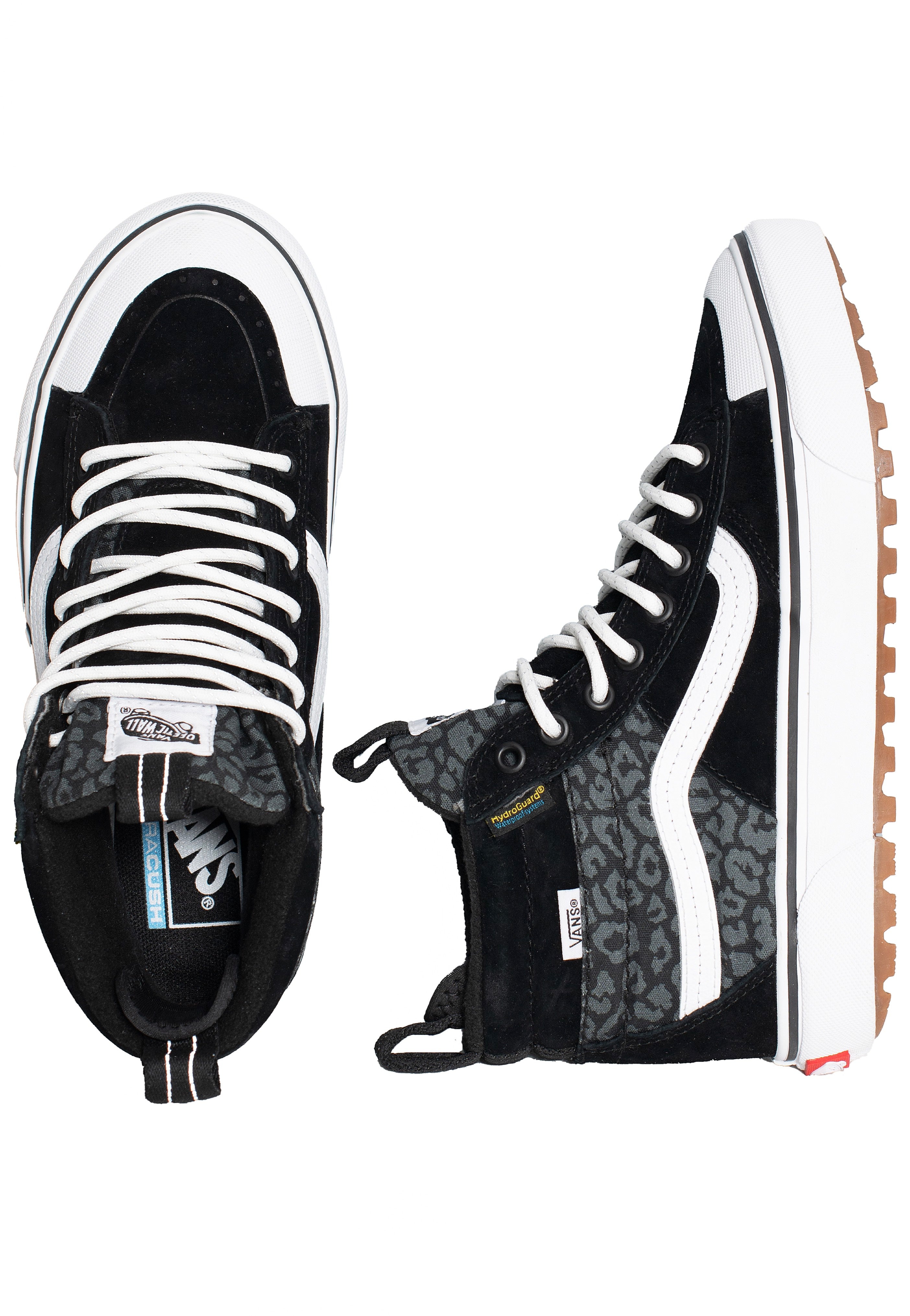 Vans - UA Sk8-Hi MTE-2 Leopard Black/White - Girl Shoes | Women-Image