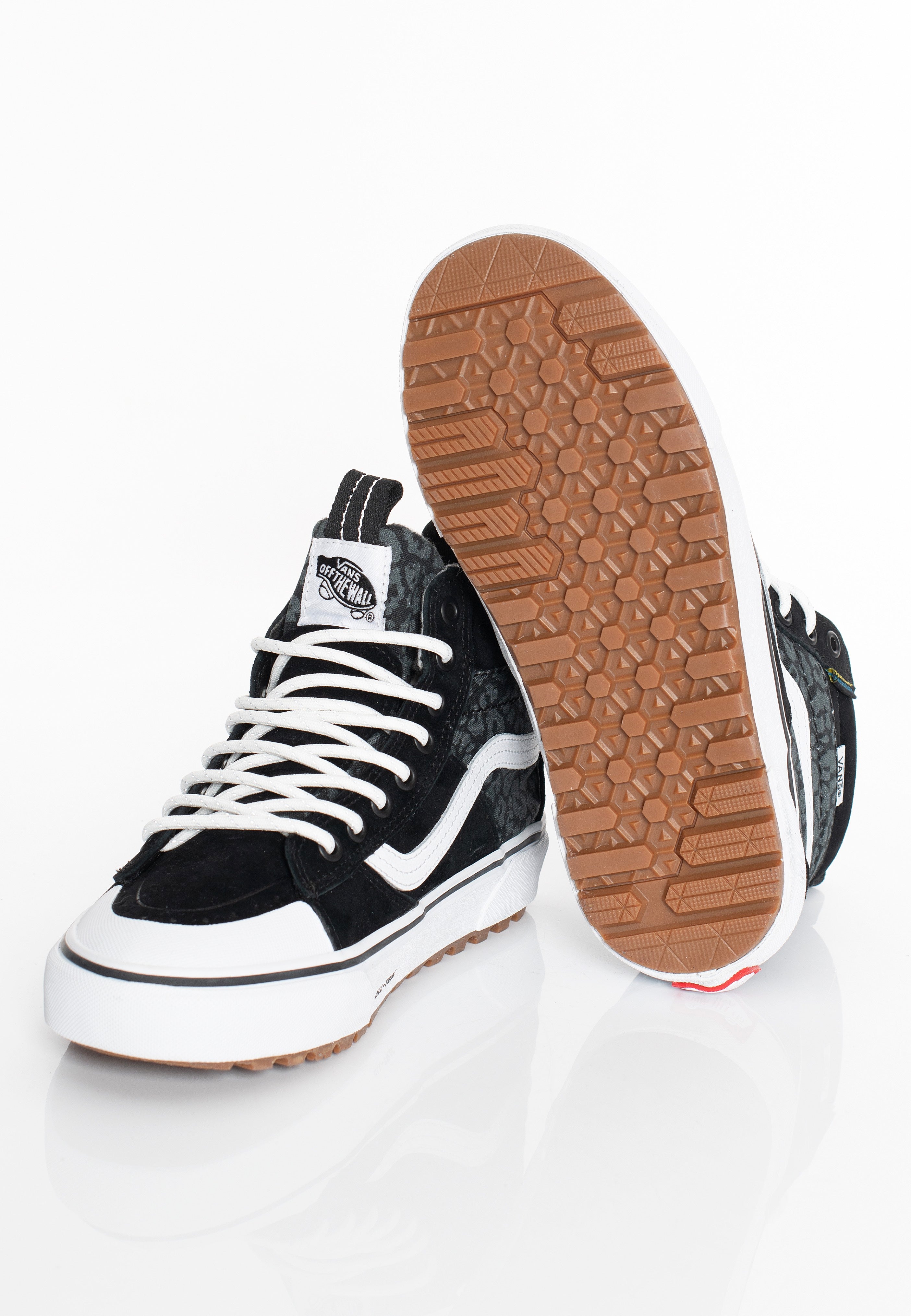 Vans - UA Sk8-Hi MTE-2 Leopard Black/White - Girl Shoes | Women-Image