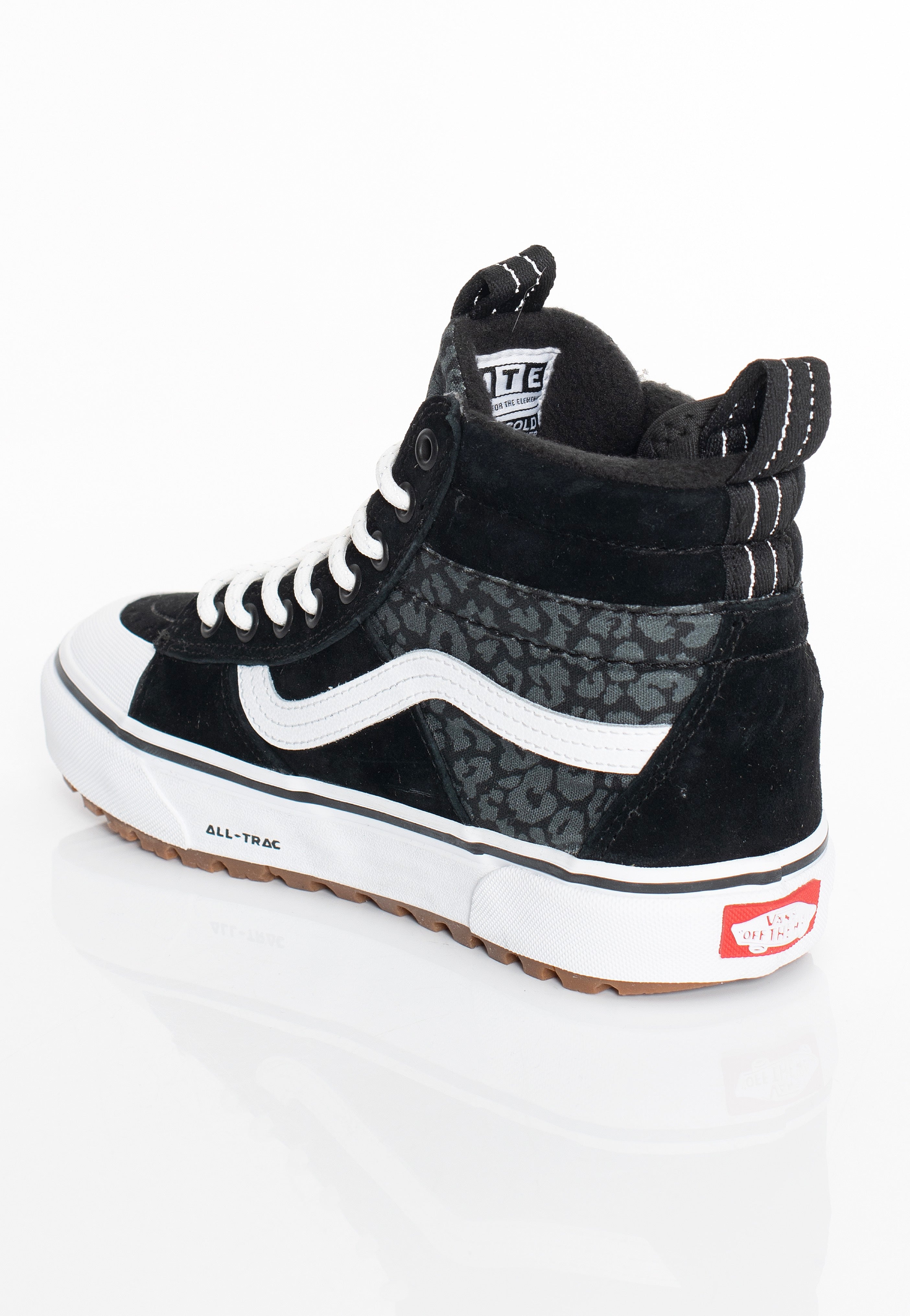 Vans - UA Sk8-Hi MTE-2 Leopard Black/White - Girl Shoes | Women-Image