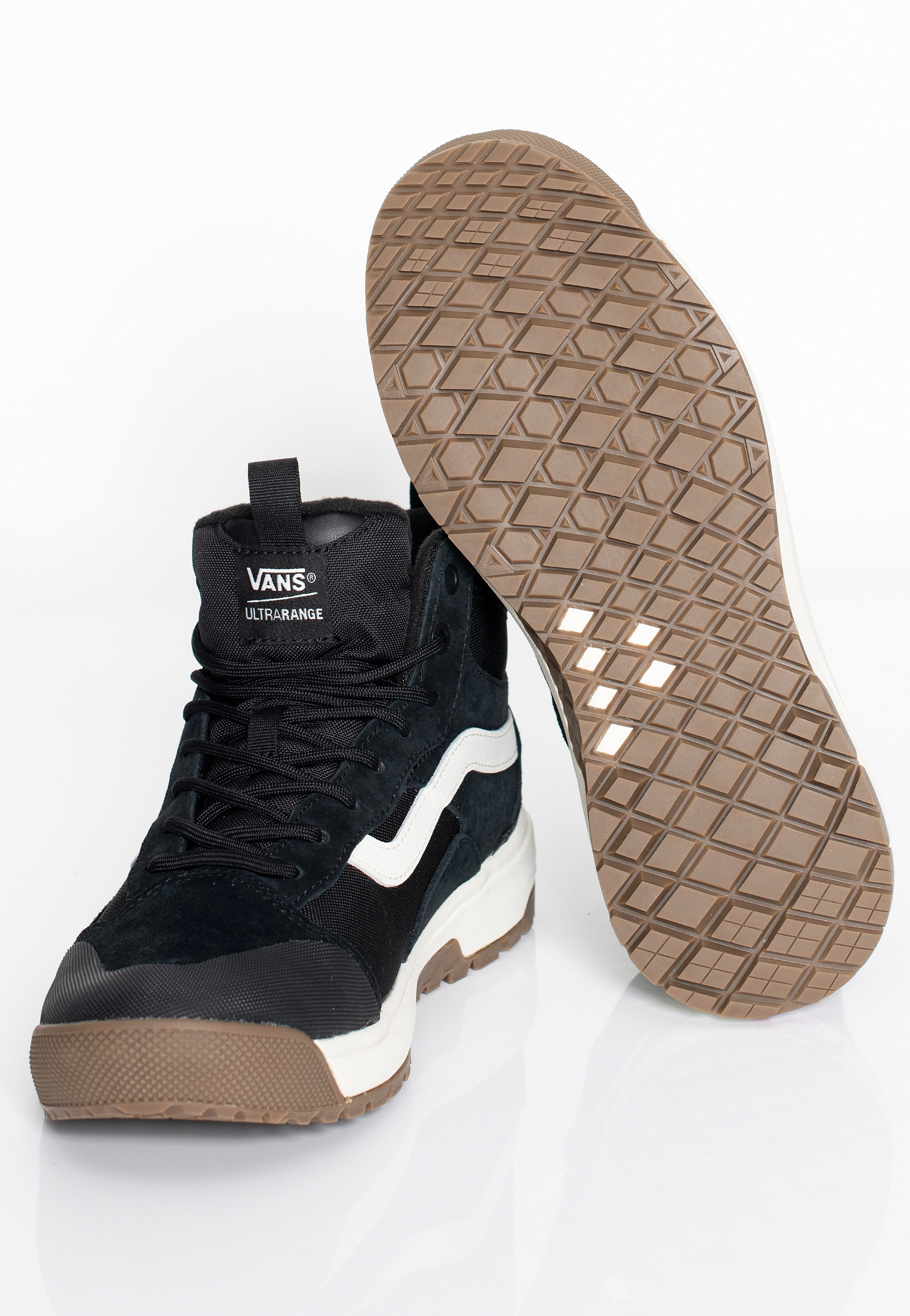 Vans - UA Ultrarange Exo Hi MTE-1 Black/Marshmallow - Shoes | Men-Image