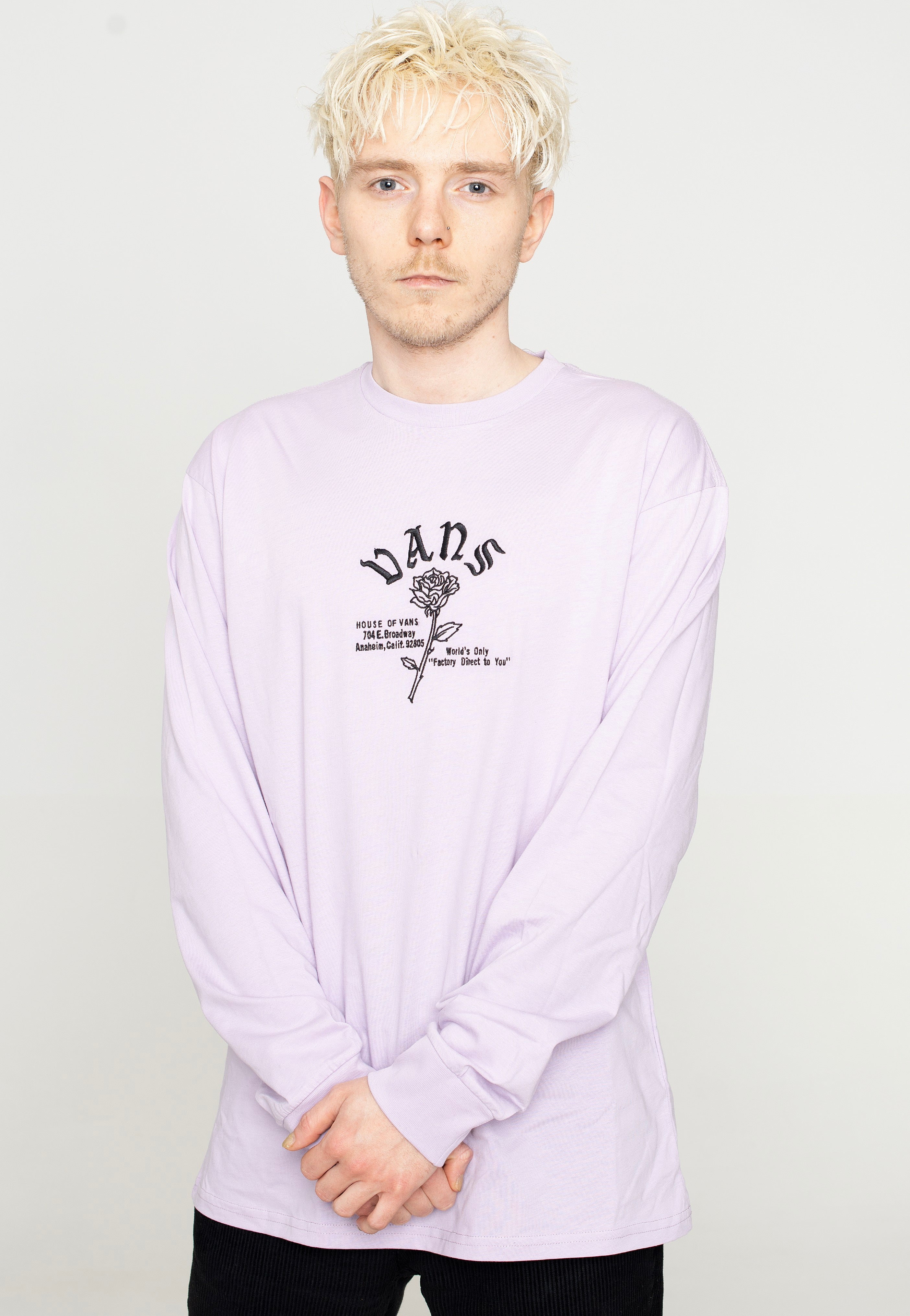 Vans - House Of Vans Lavender Frost - Longsleeve | Men-Image