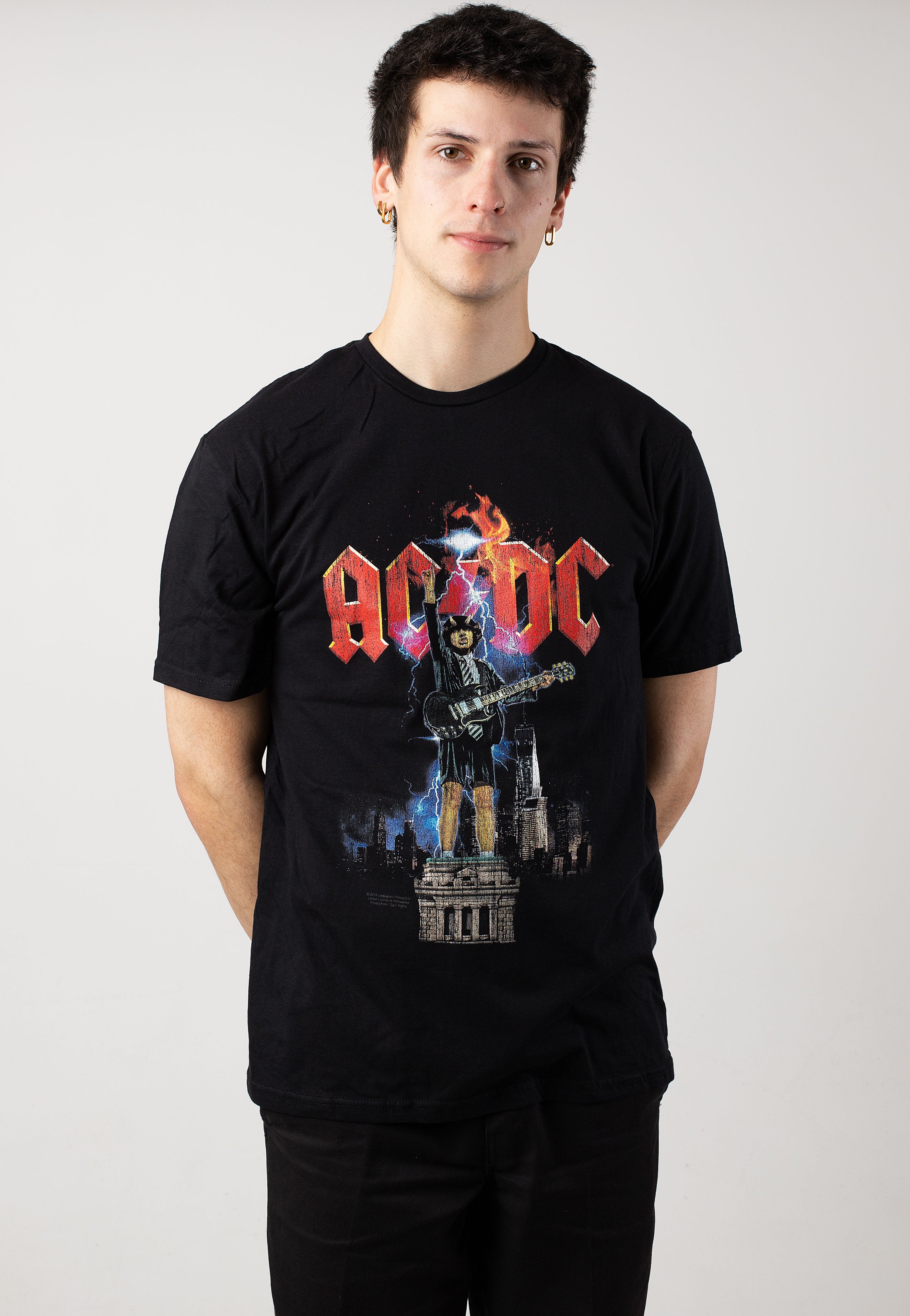 AC/DC - Angus NYC Lightning - T-Shirt | Men-Image