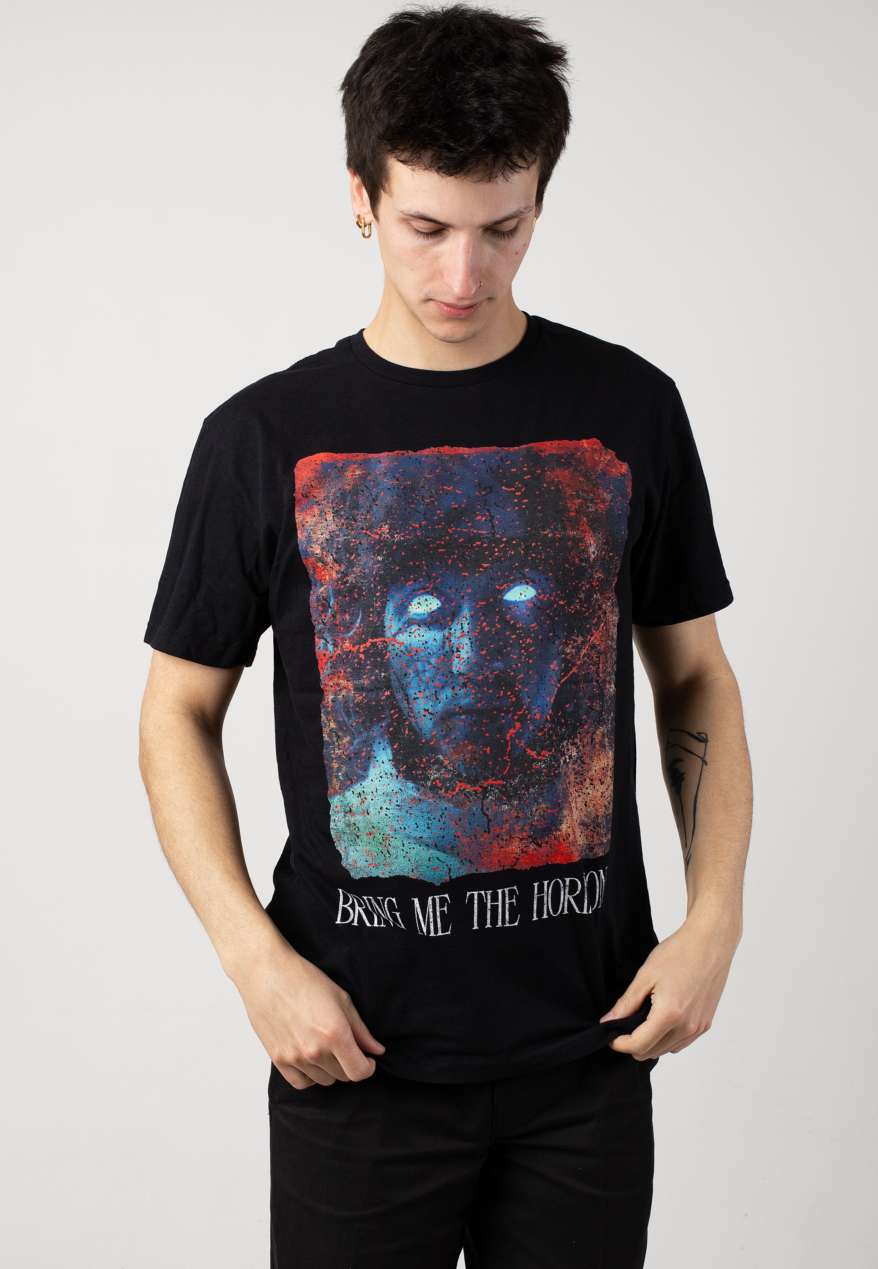 Bring Me The Horizon - Heavy Grunge Texture - T-Shirt | Men-Image