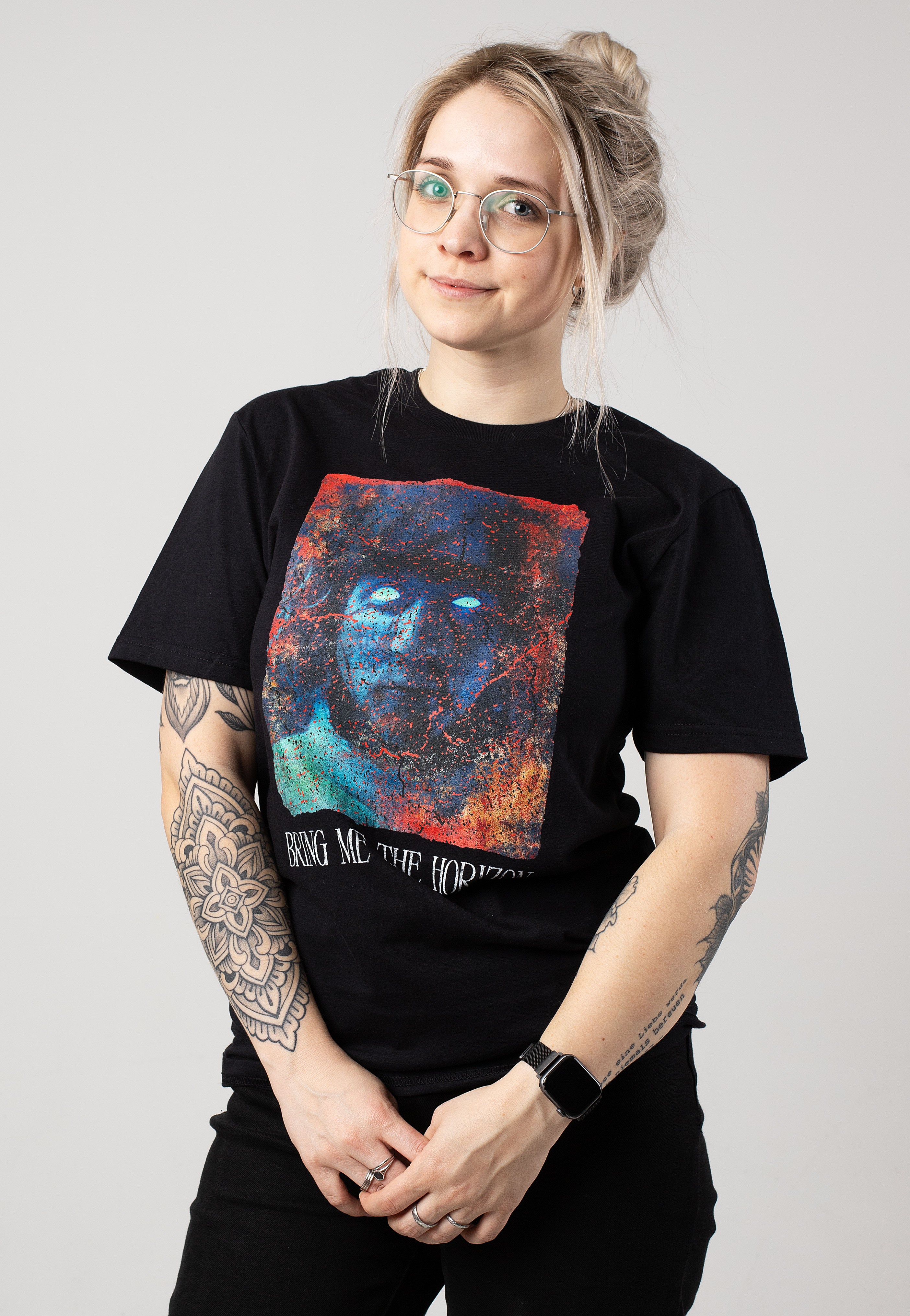 Bring Me The Horizon - Heavy Grunge Texture - T-Shirt | Women-Image