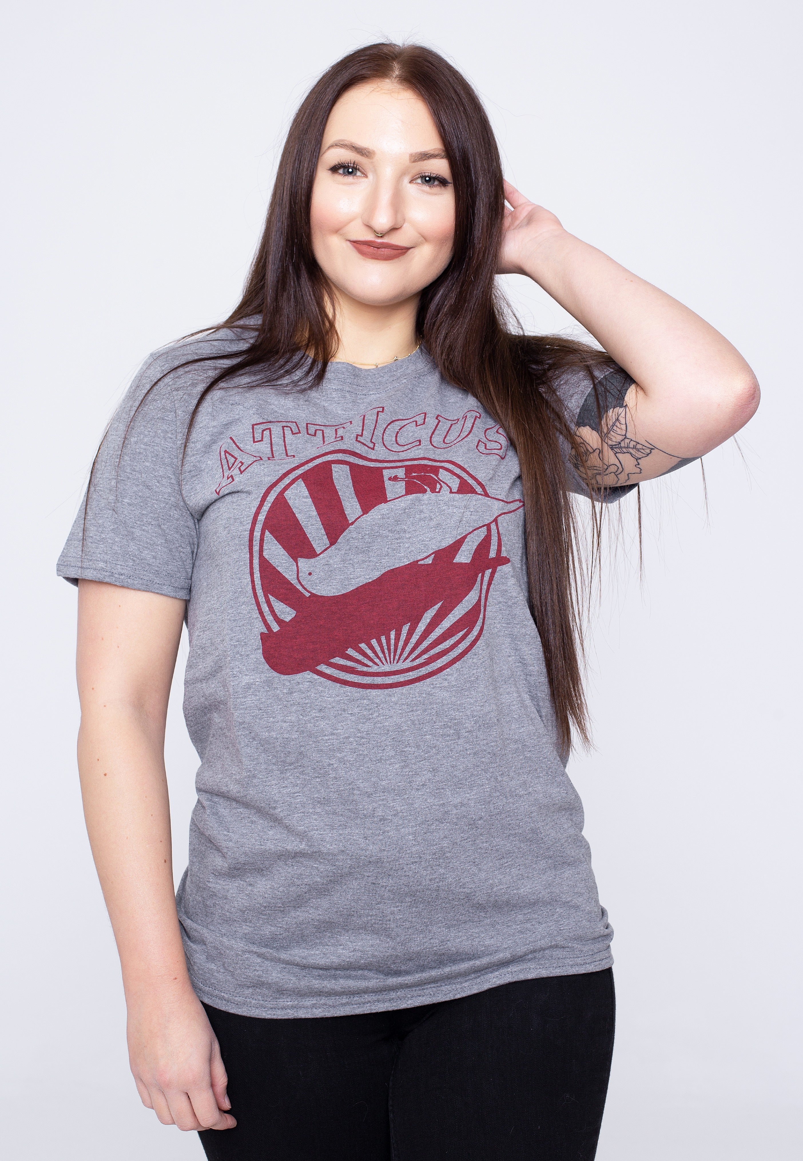 Atticus - Tempest Heather Graphite - T-Shirt | Women-Image