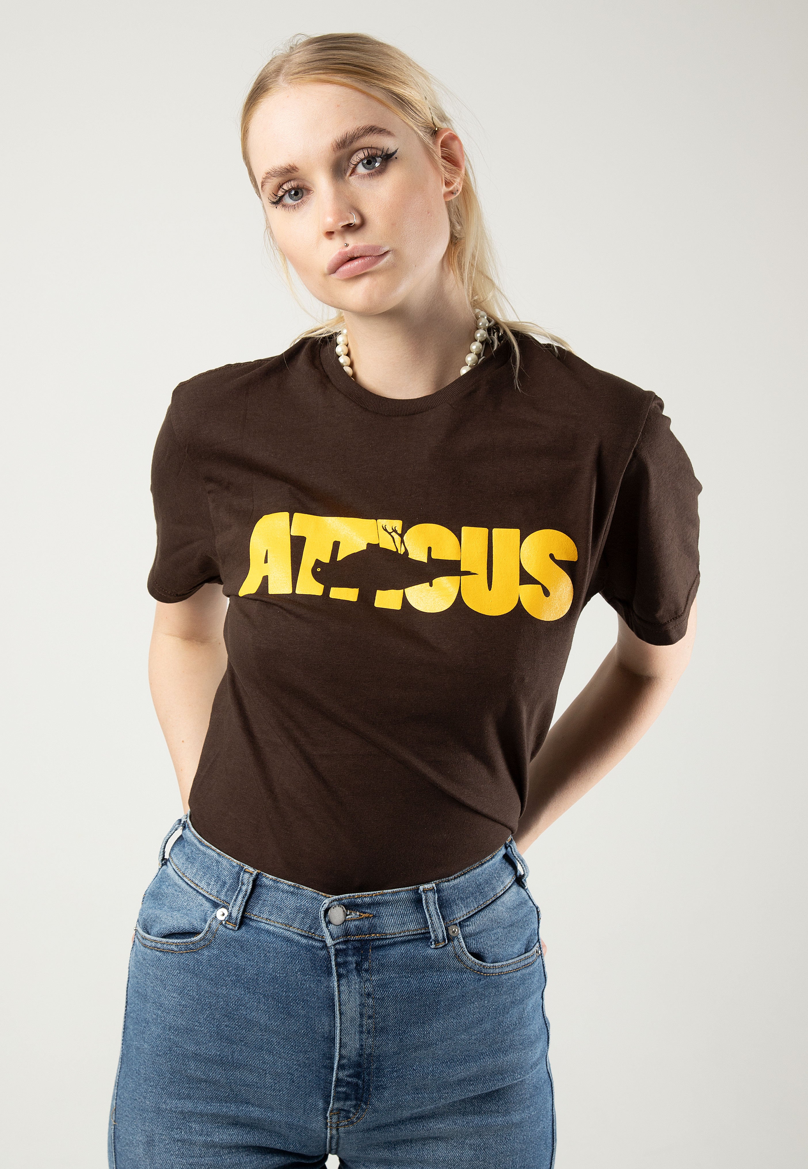 Atticus - Front Dark Chocolate - T-Shirt | Women-Image