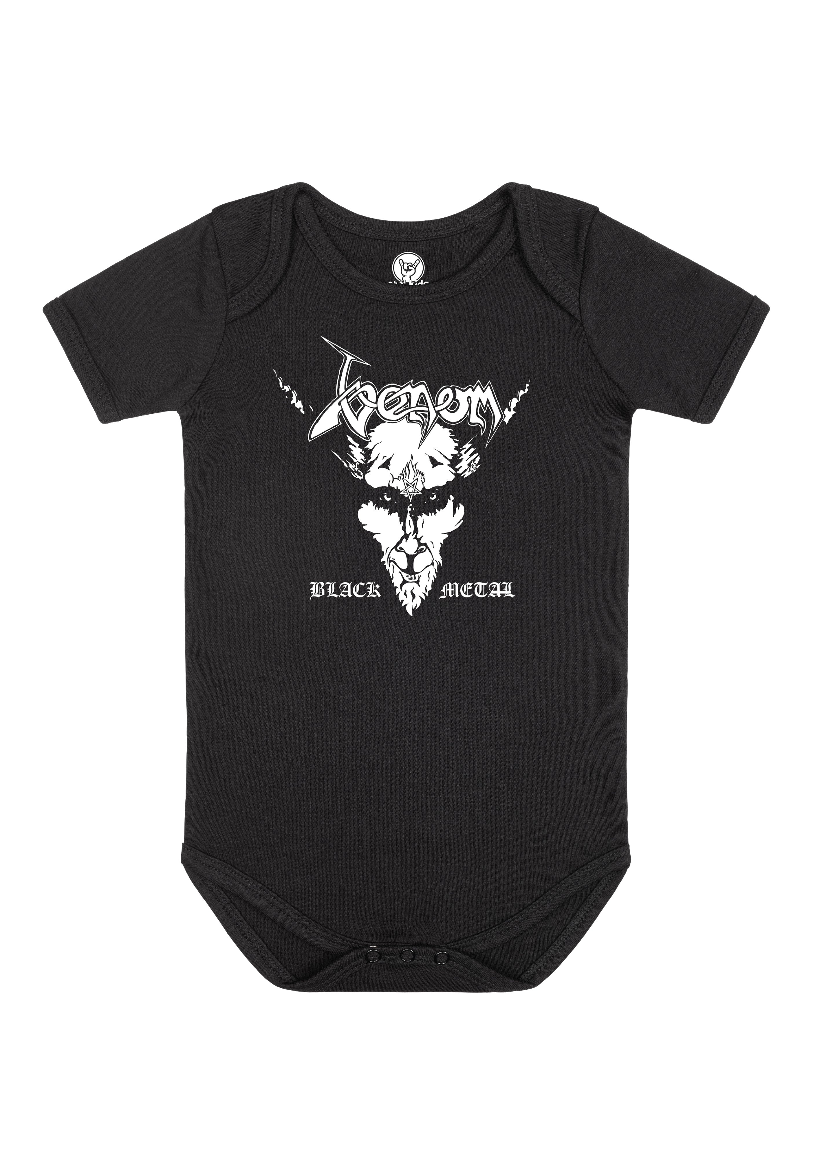 Venom - Black Metal Babygrow Black/White - Bodysuit | Men-Image