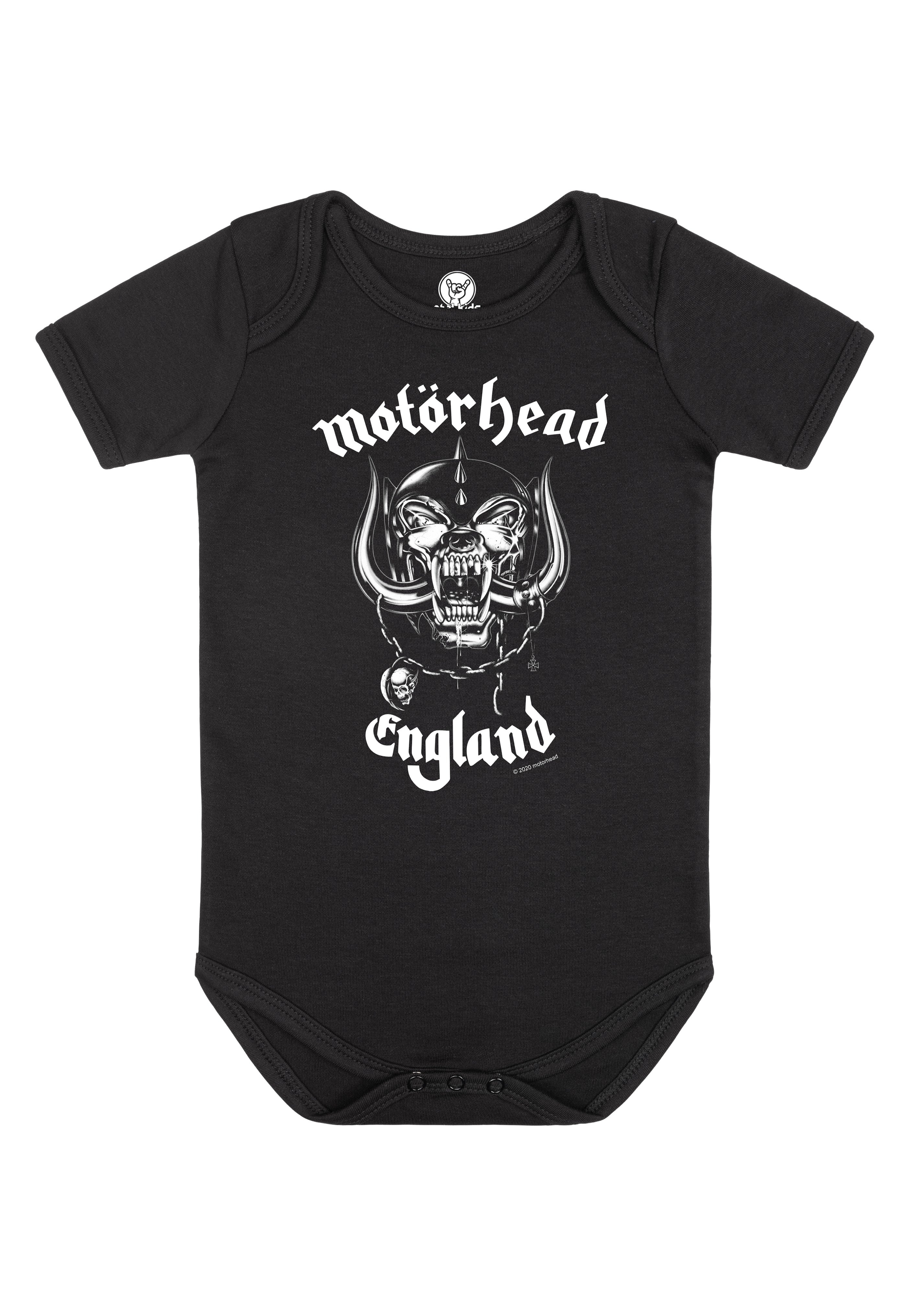 Motörhead - England Babygrow Black/White - Bodysuit | Men-Image