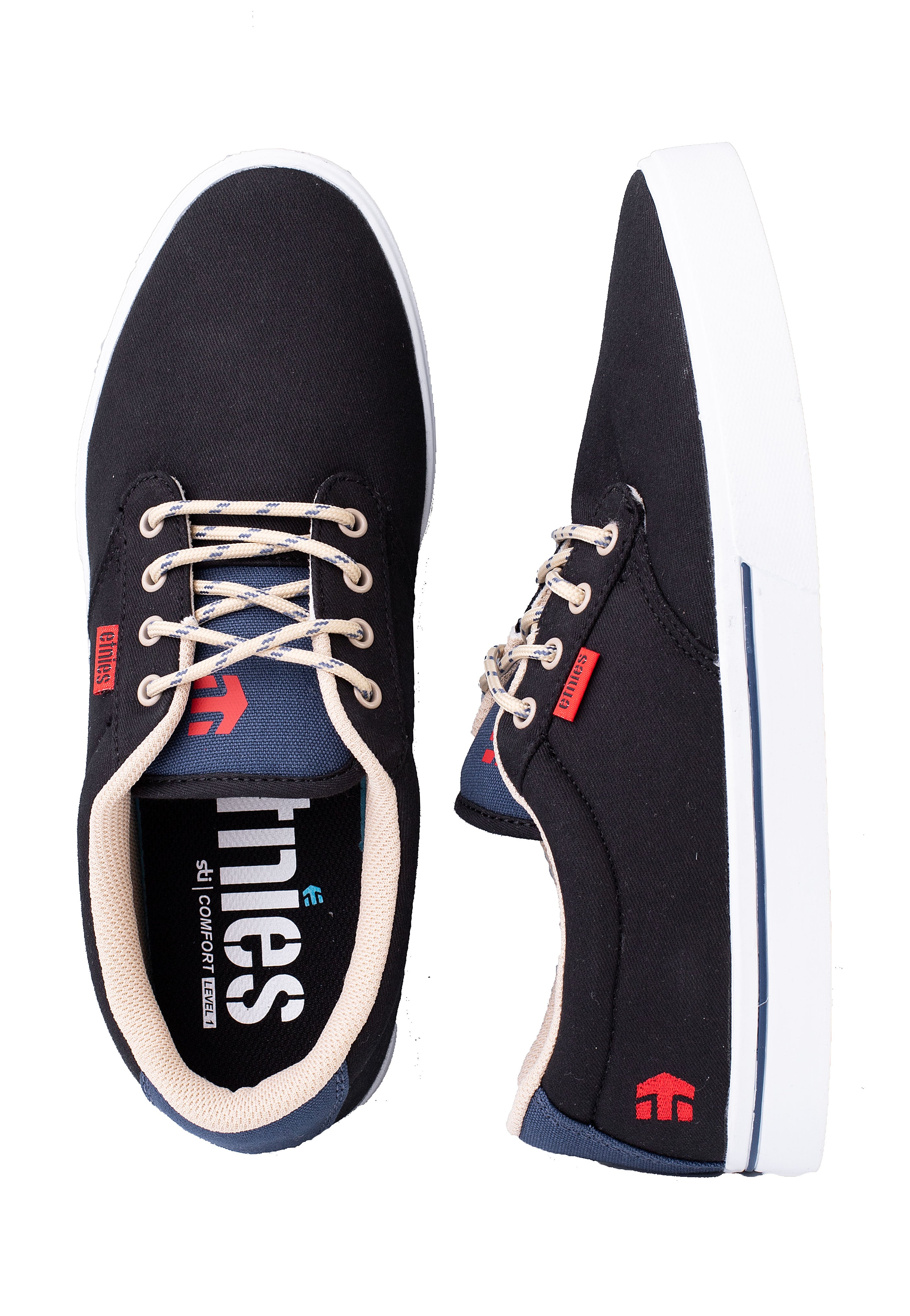 Etnies - Jameson 2 Eco Black/Navy - Shoes | Men-Image