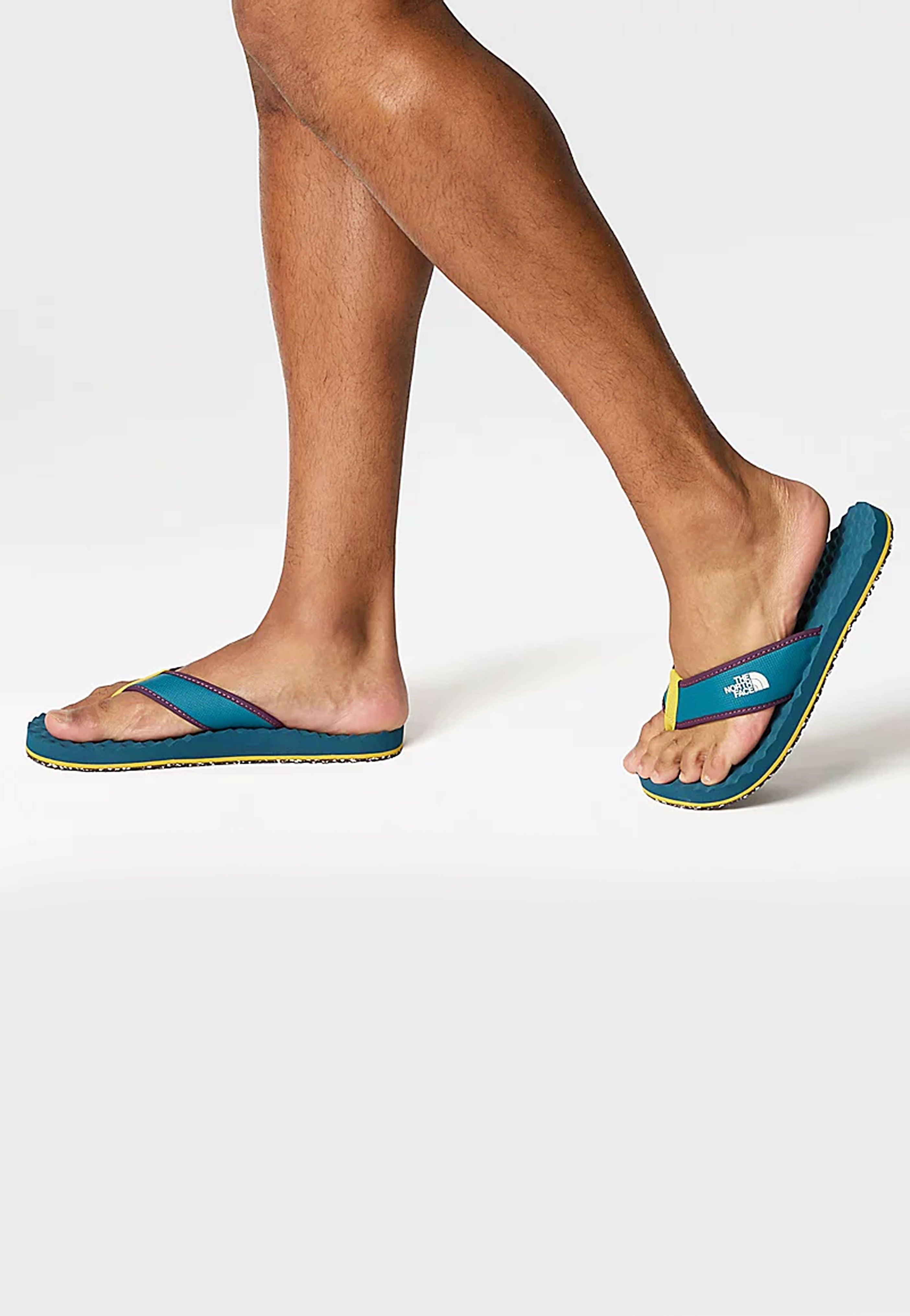 The North Face - Base Camp Blue Moss/Blue Moss - Slides | Men-Image