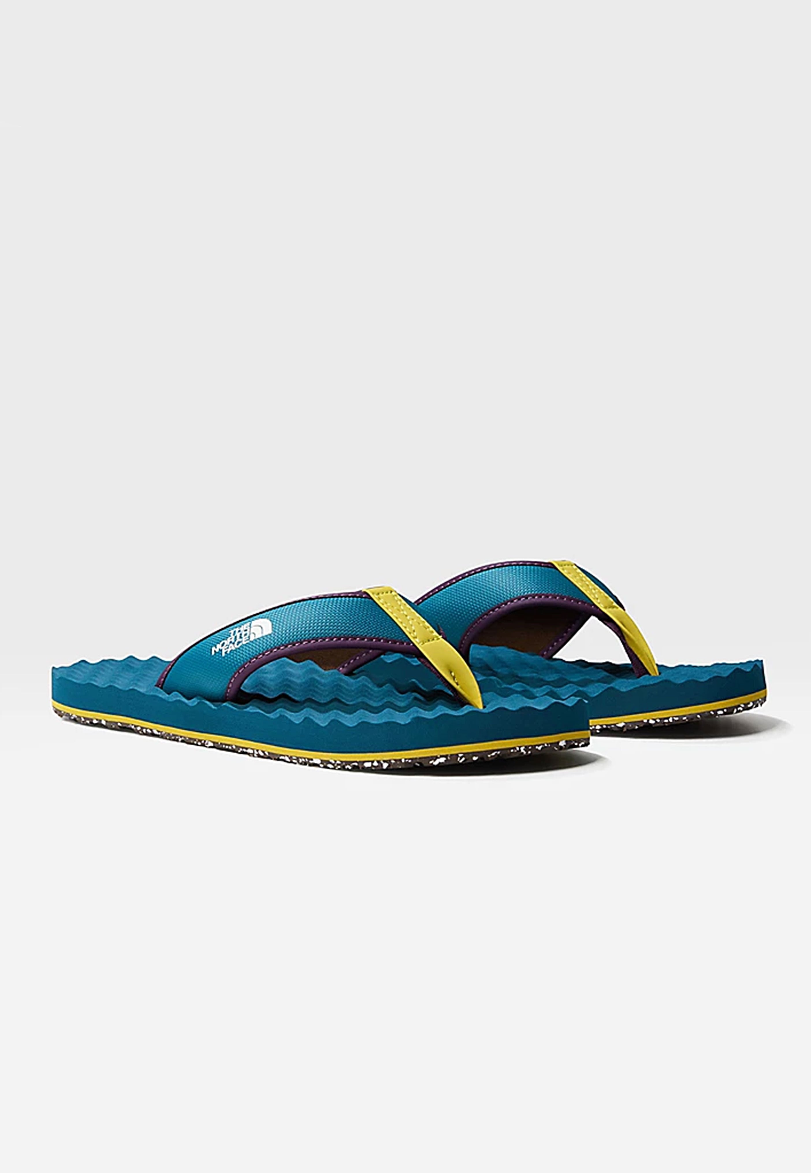 The North Face - Base Camp Blue Moss/Blue Moss - Slides | Men-Image