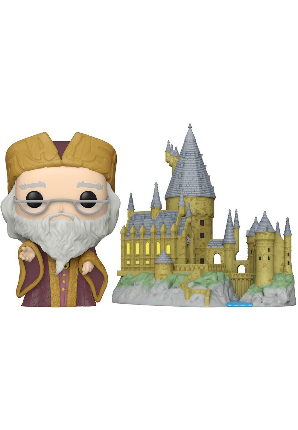 Harry Potter - Dumbledore w/ Hogwarts POP! Deluxe - Funko Pop | Neutral-Image