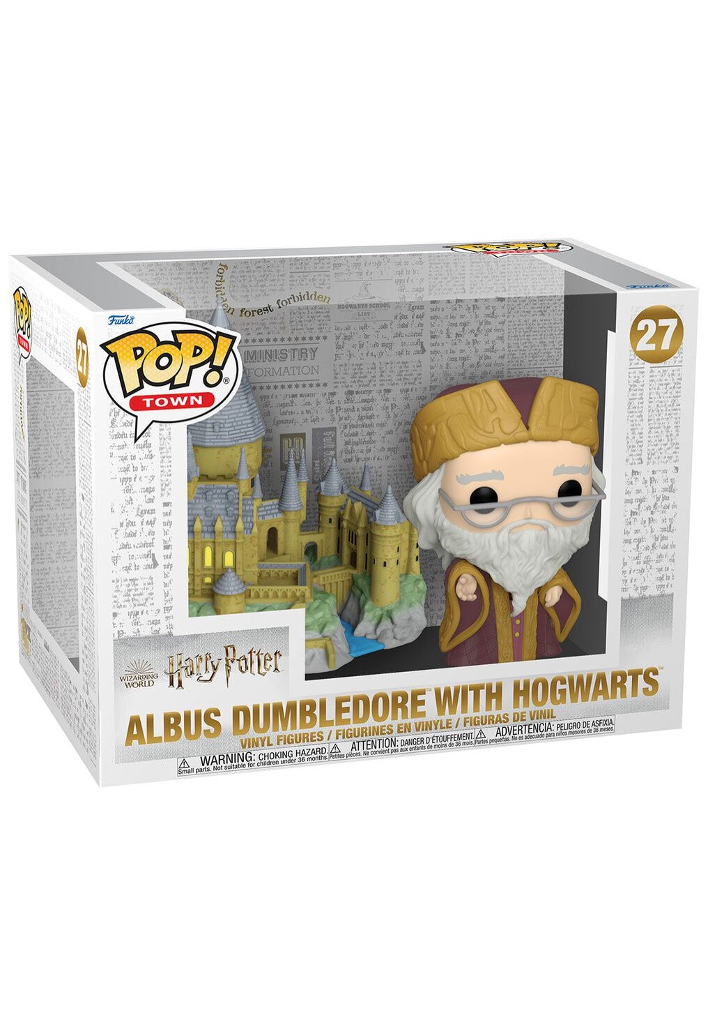 Harry Potter - Dumbledore w/ Hogwarts POP! Deluxe - Funko Pop | Neutral-Image