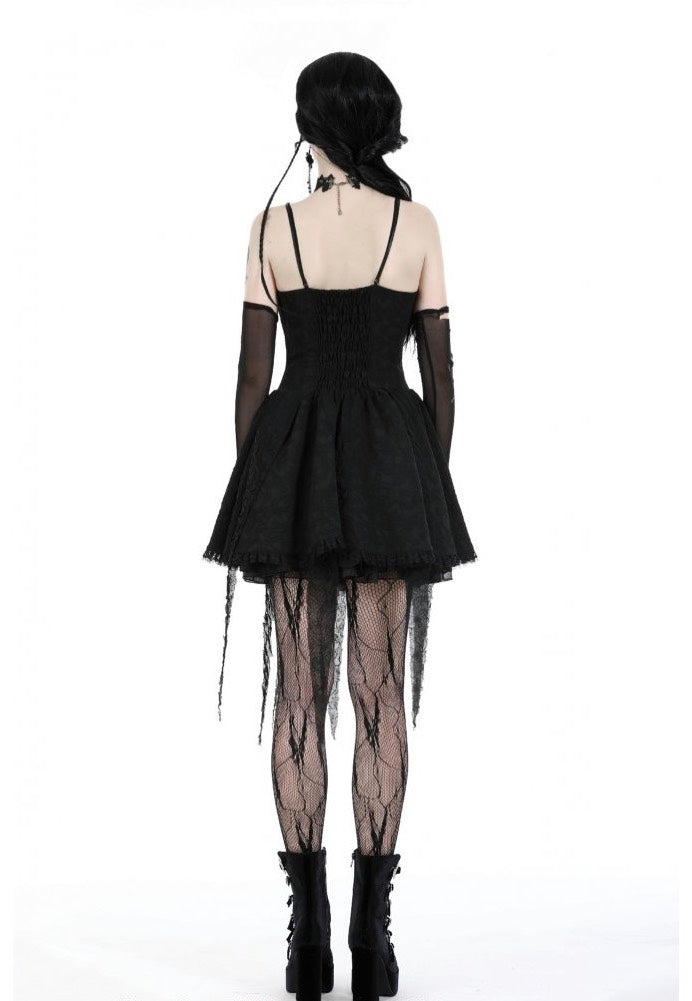 Dark In Love - Gothic Twine Tied The Chest Strap - Dress | Women-Image