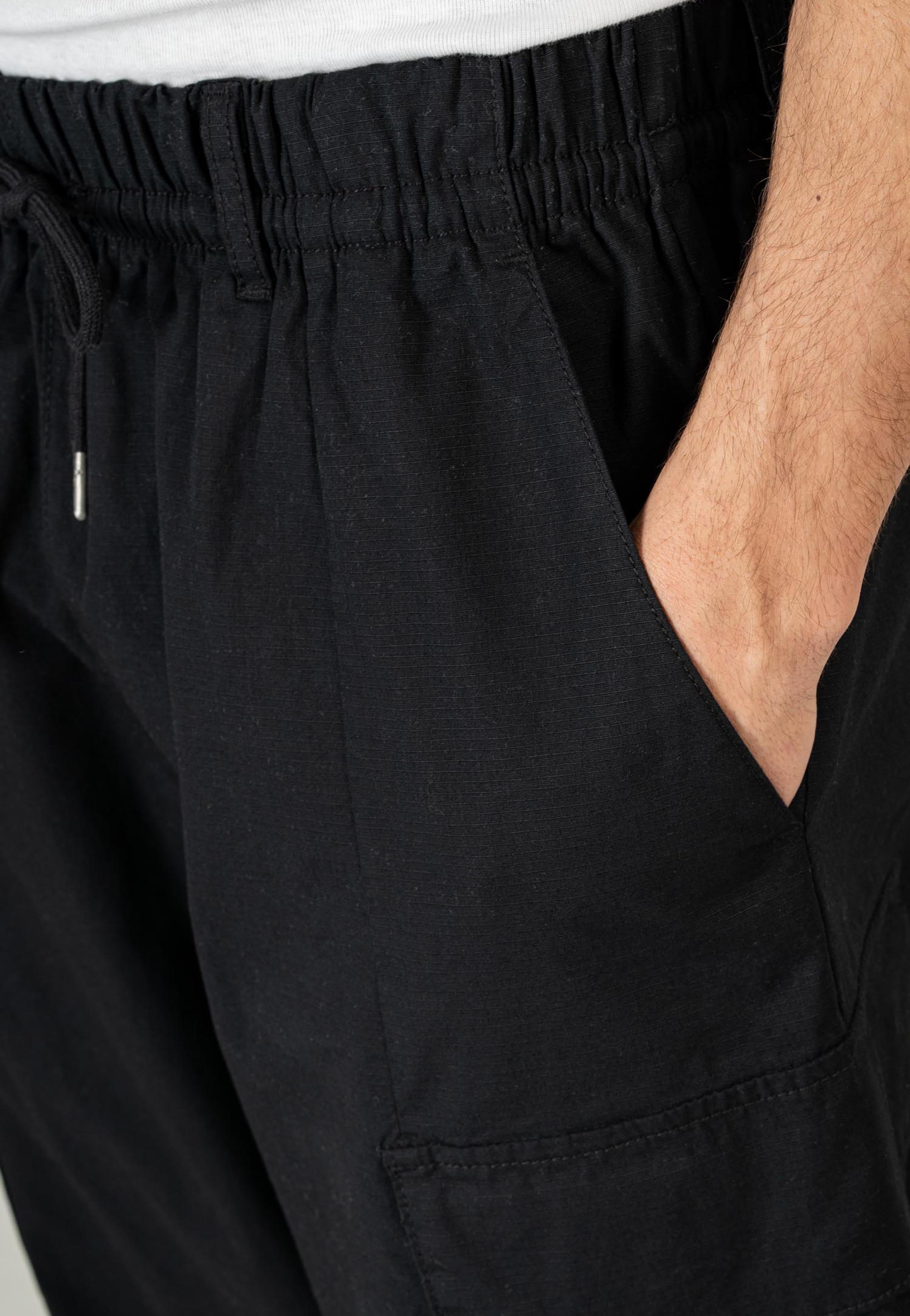 REELL - Para Cargo Deep Black Ripstop - Pants | Men-Image