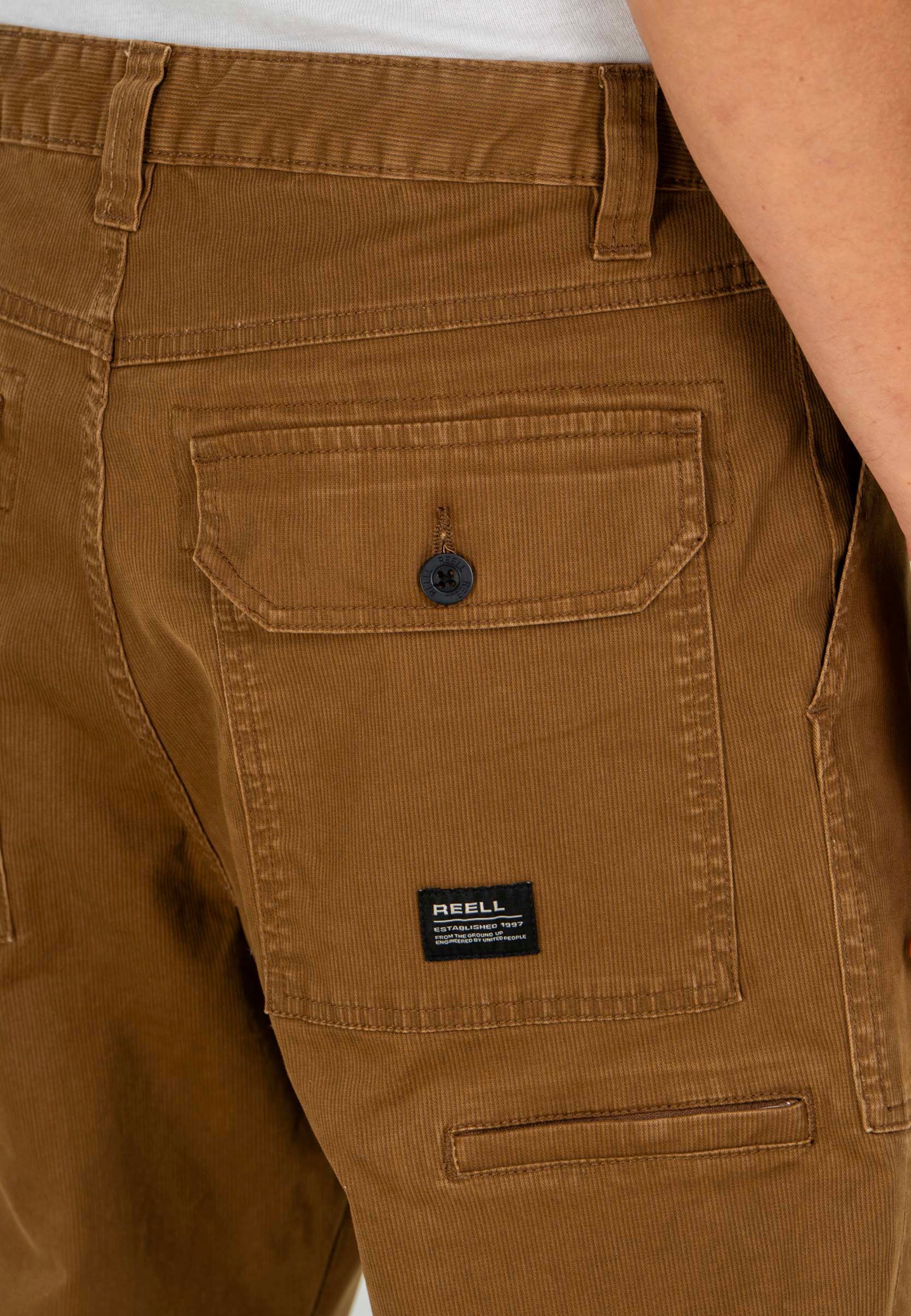 REELL - Parker Desert Kaki Bedford Cord - Pants | Men-Image