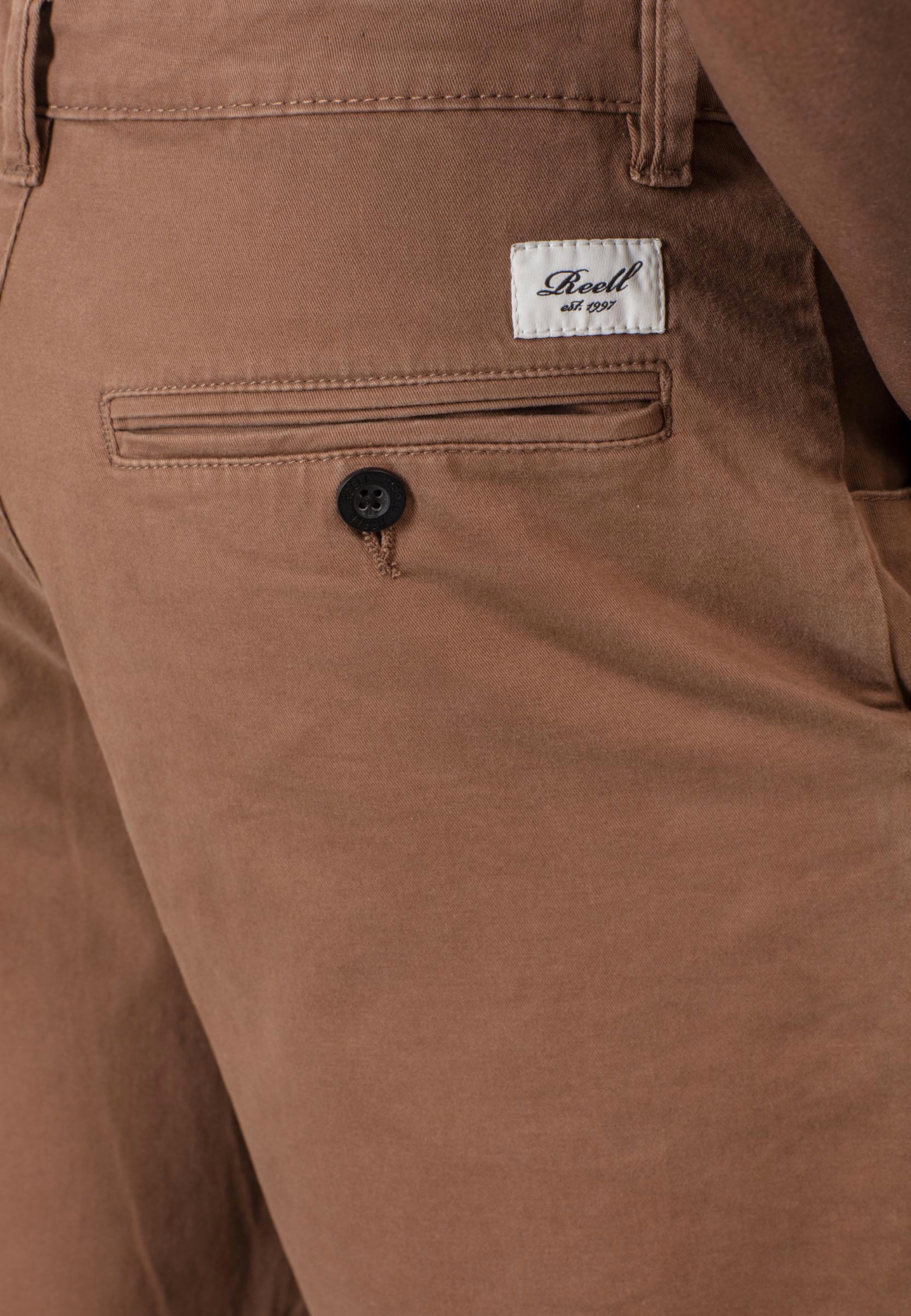 REELL - Flex Grip Chino Brown - Shorts | Men-Image