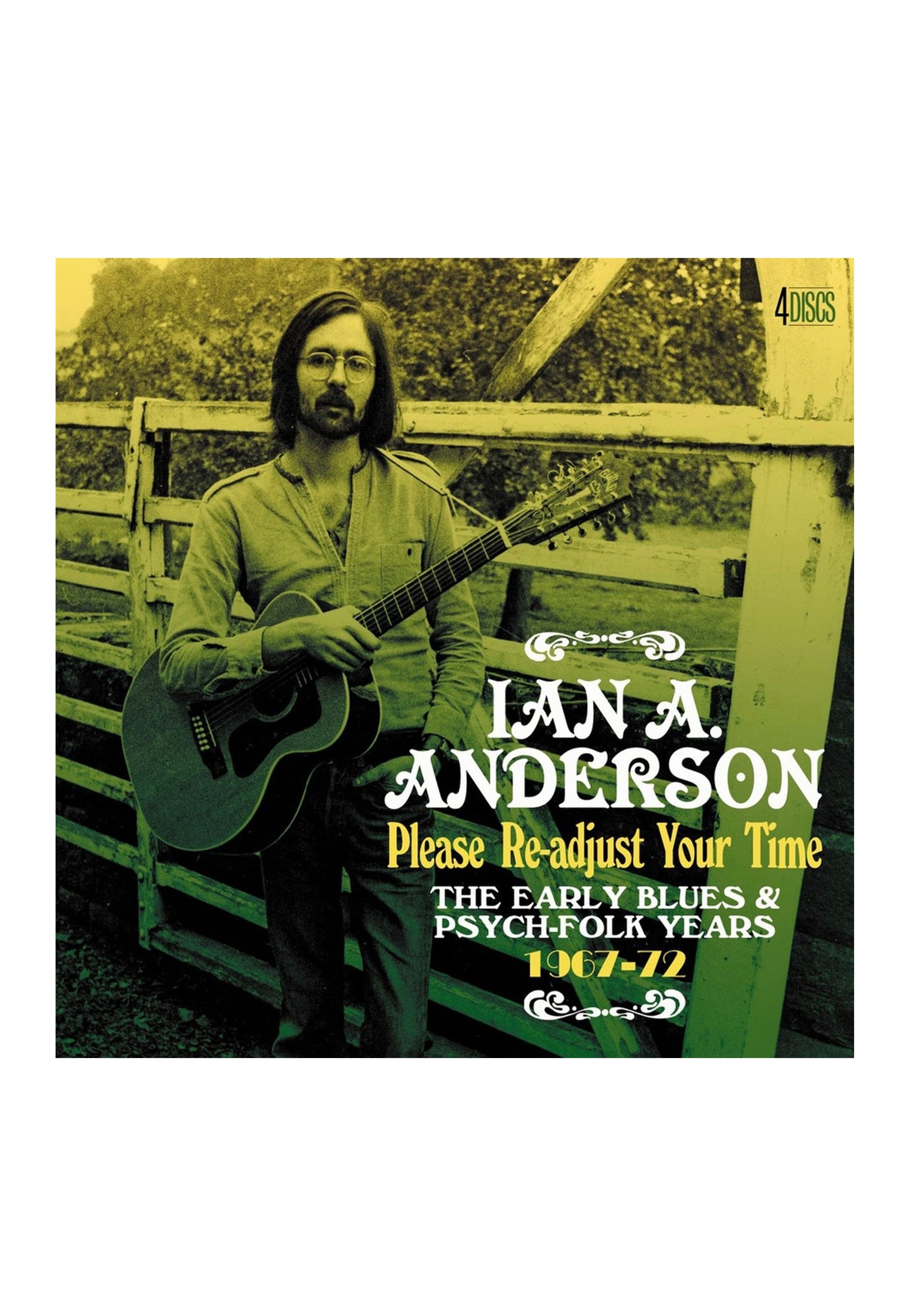 Ian A. Anderson - Re-Adjust Your Time: The Early Blues & Psych-Folk Years 1967-1972 - 4 CD  | Neutral-Image