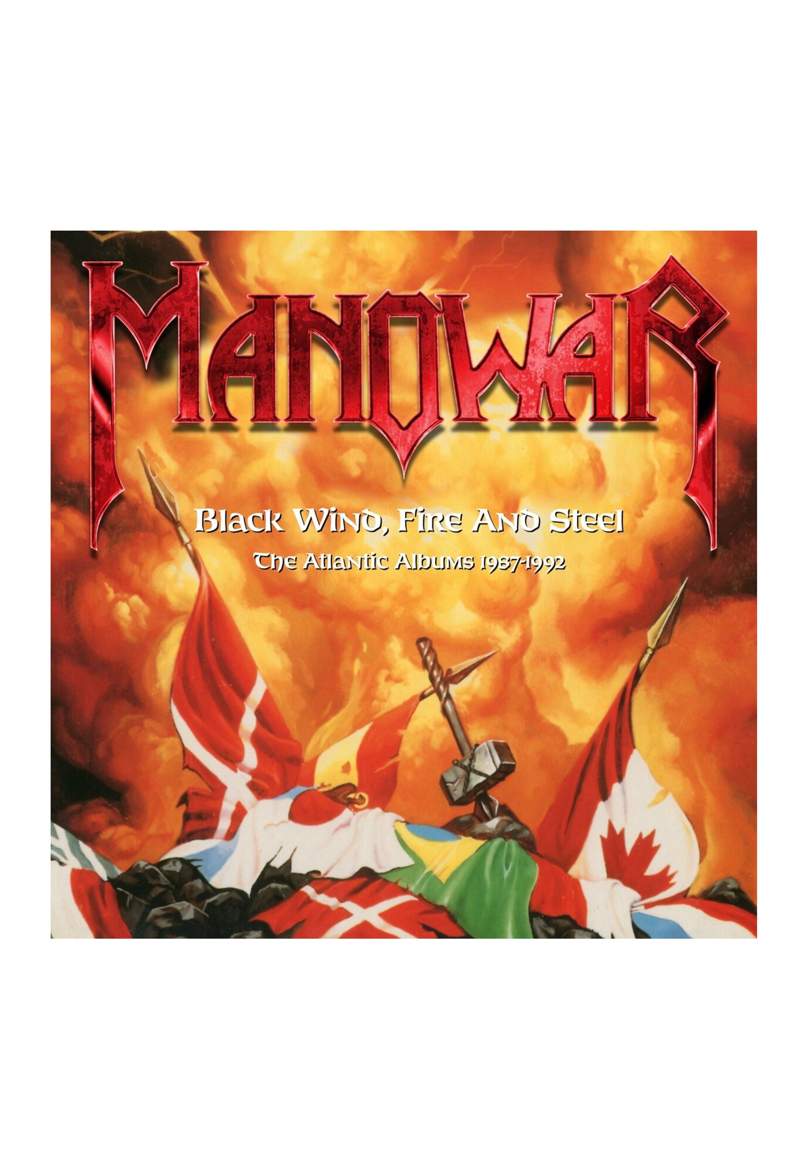 Manowar - Black Wind, Fire And Steel: The Atlantic Albums 1987-1992 - 3 CD | Neutral-Image