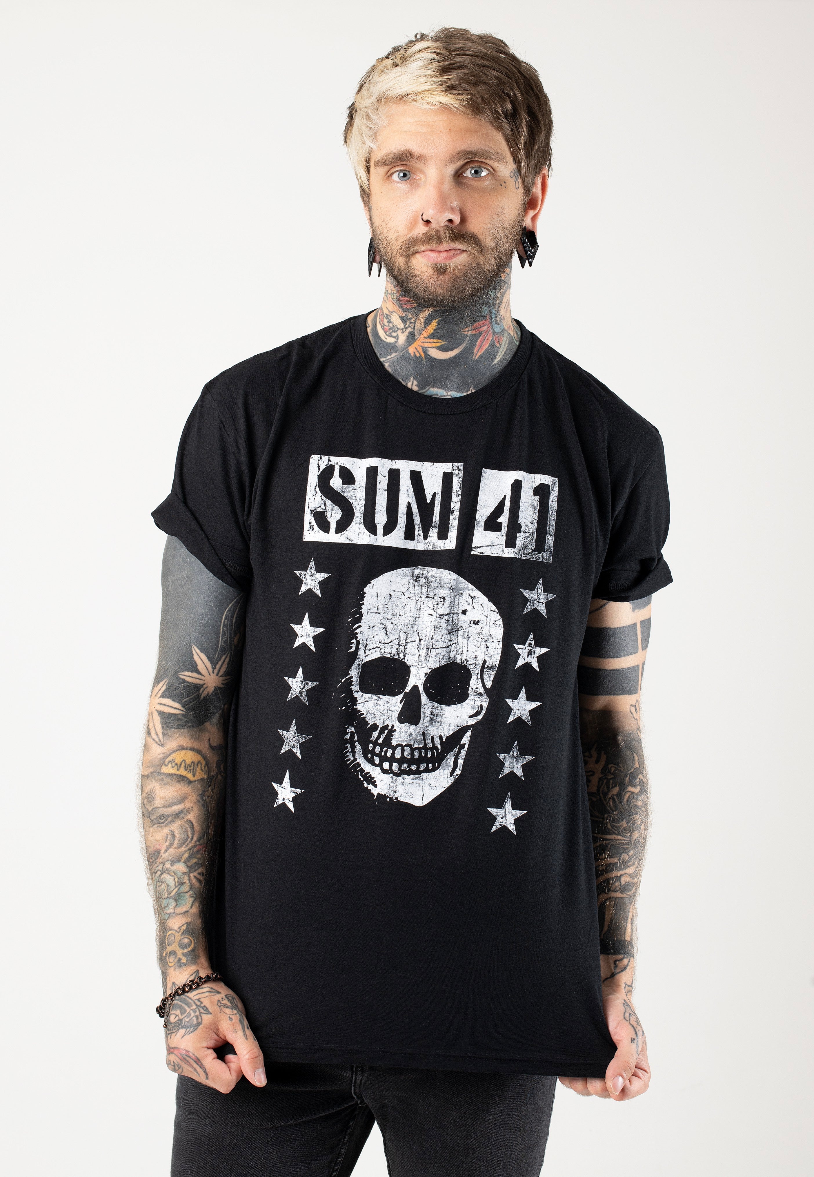 Sum 41 - Grinning Skull - T-Shirt | Men-Image