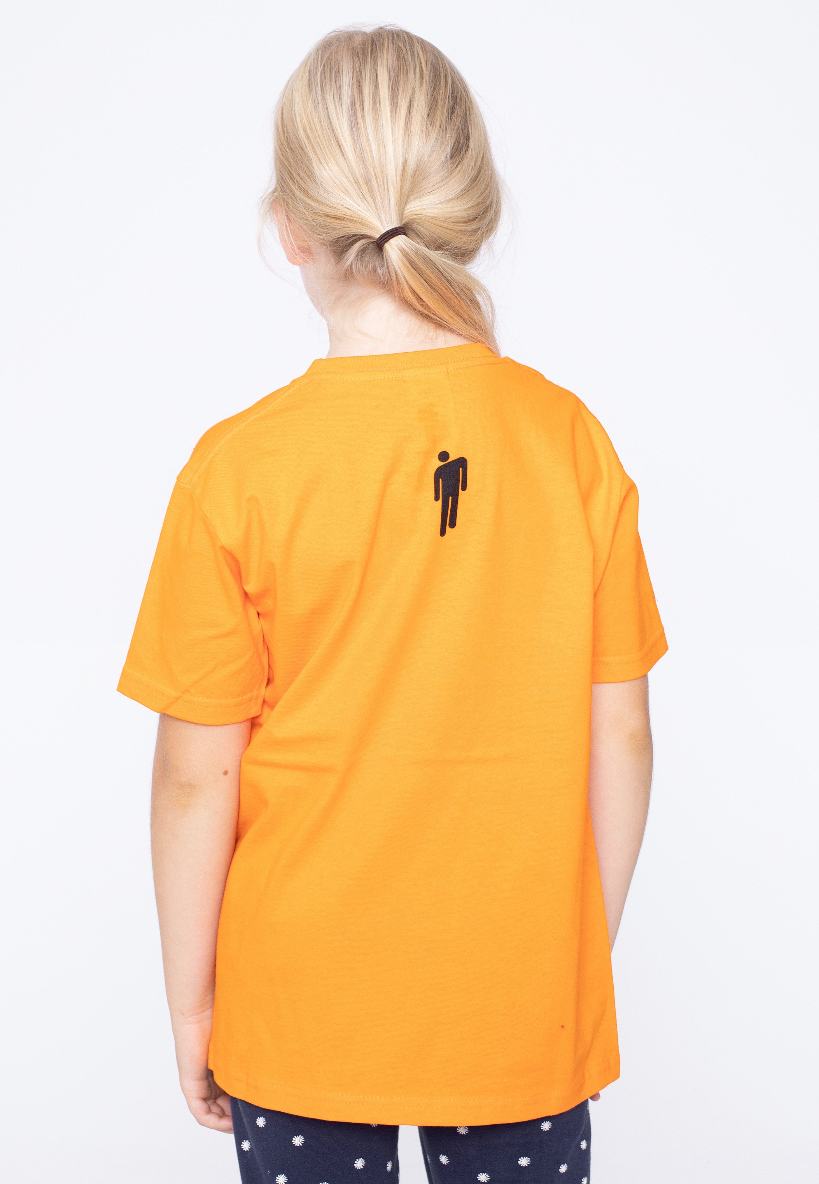 Billie Eilish - Racer Logo & Blohsh Kids Orange - T-Shirt | Men-Image