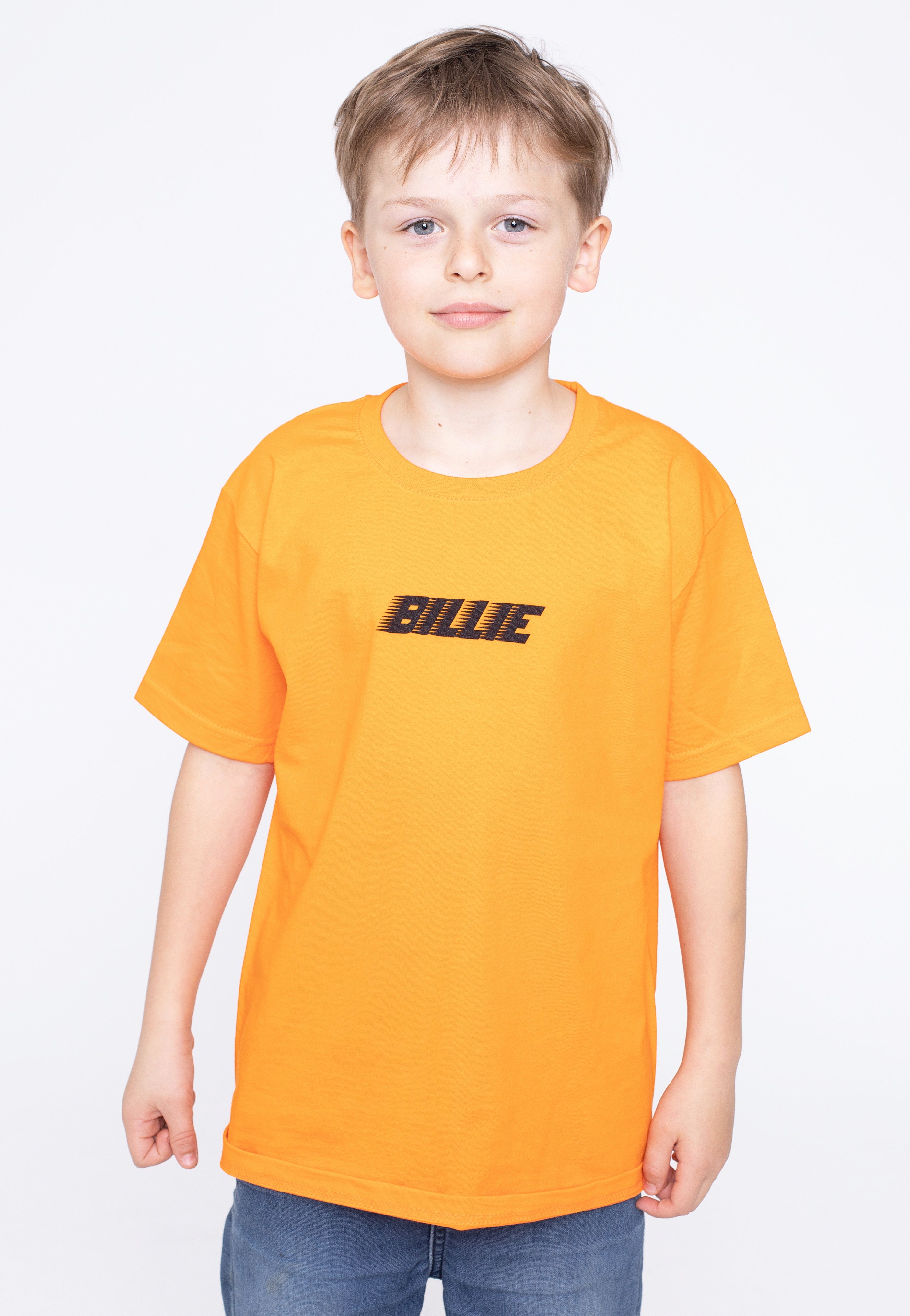 Billie Eilish - Racer Logo & Blohsh Kids Orange - T-Shirt | Men-Image