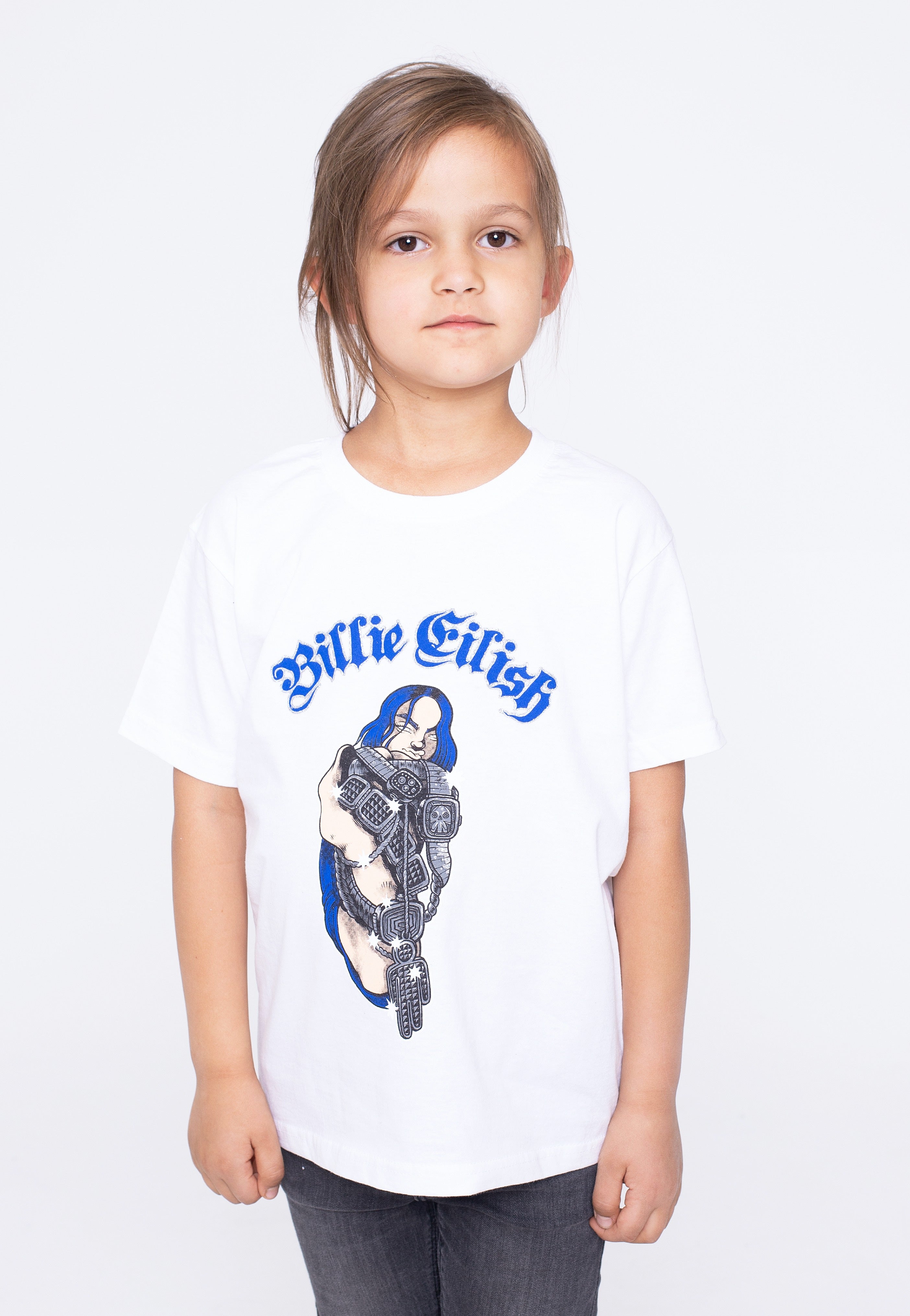 Billie Eilish - Bling Kids White - T-Shirt | Men-Image