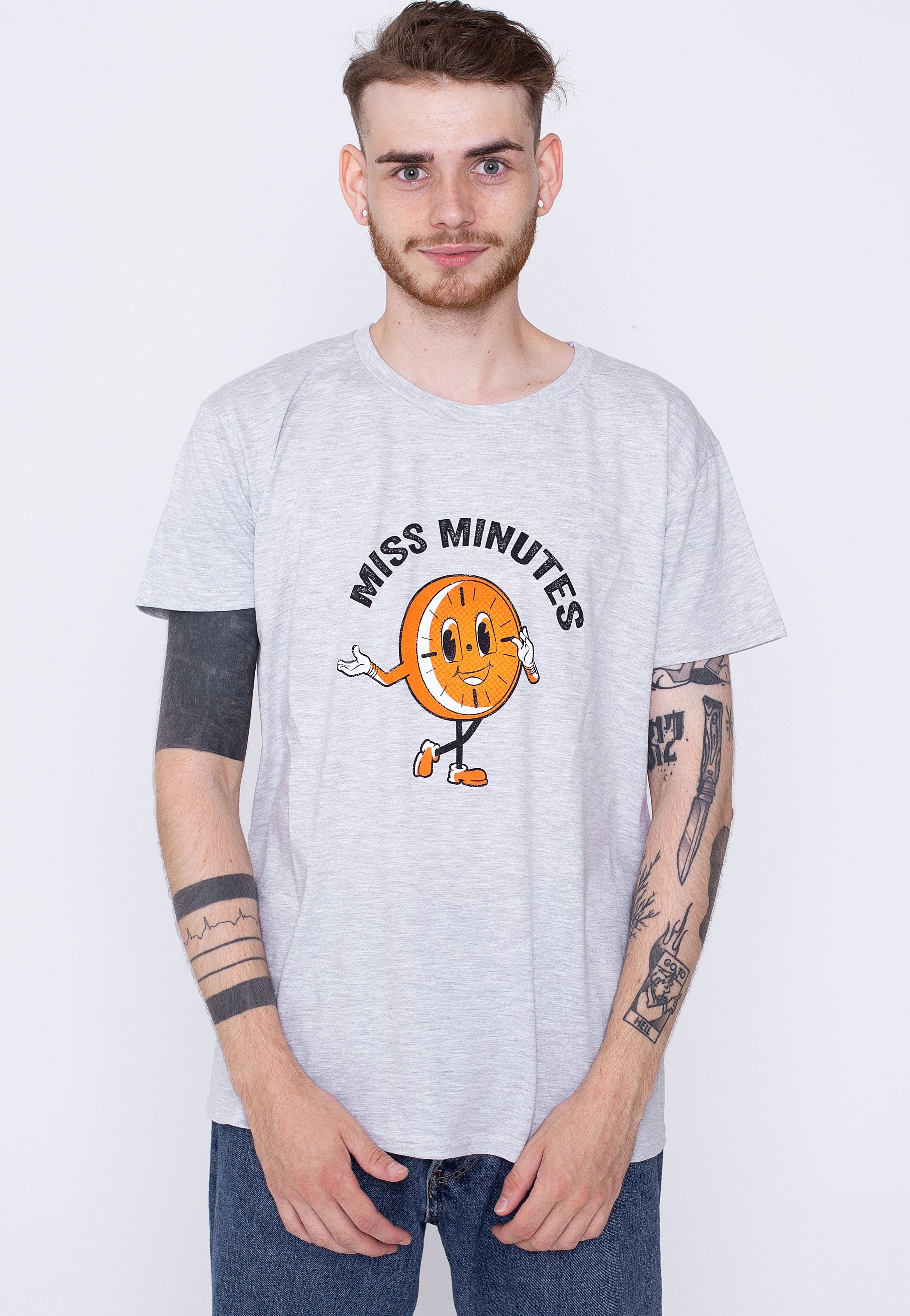 Loki - Miss Minutes Grey - T-Shirt | Men-Image