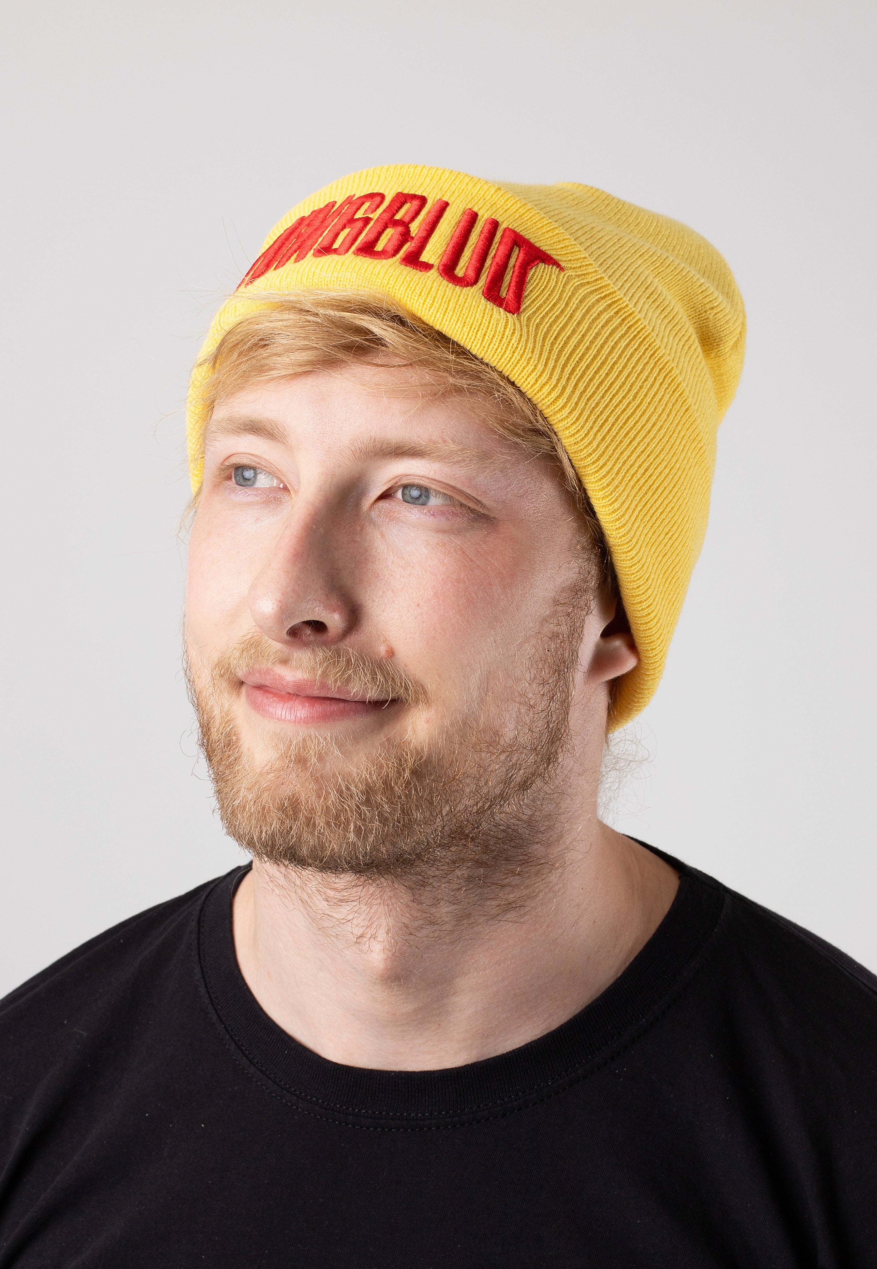 Yungblud - Red Logo Yellow - Beanie | Neutral-Image