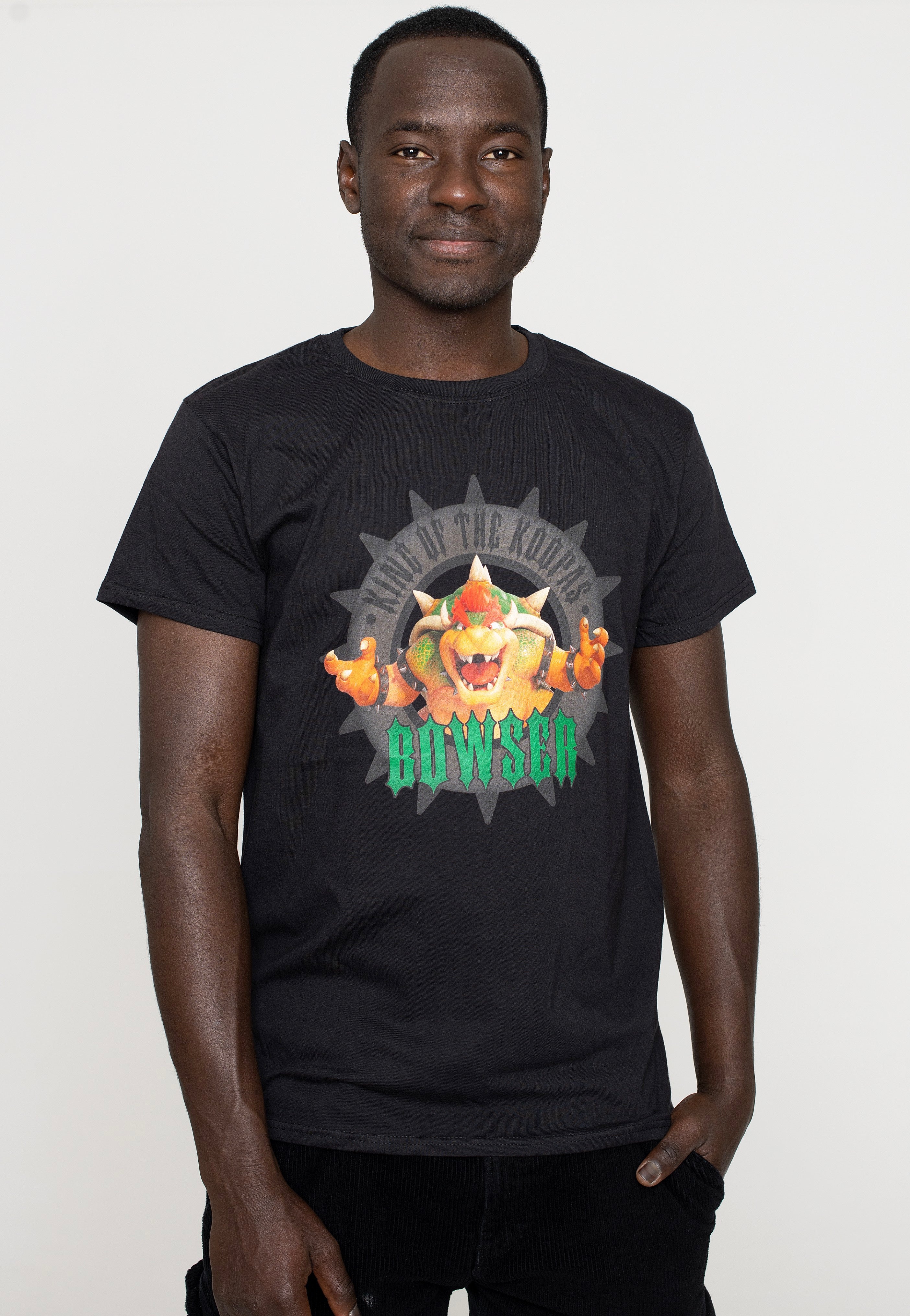 Super Mario - Bowser Circle - T-Shirt | Men-Image