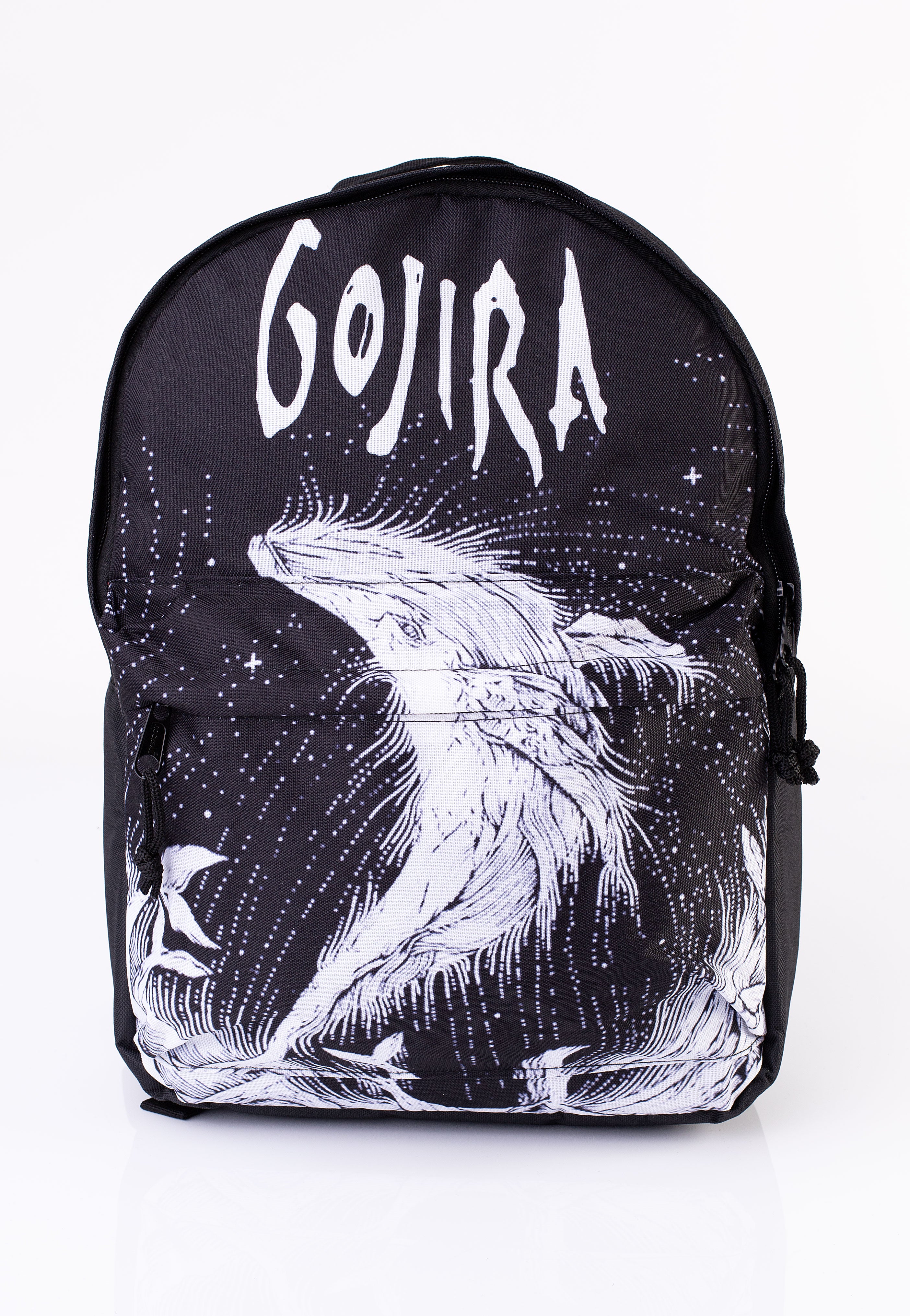 Gojira - Woodblock Whale - Backpack | Neutral-Image