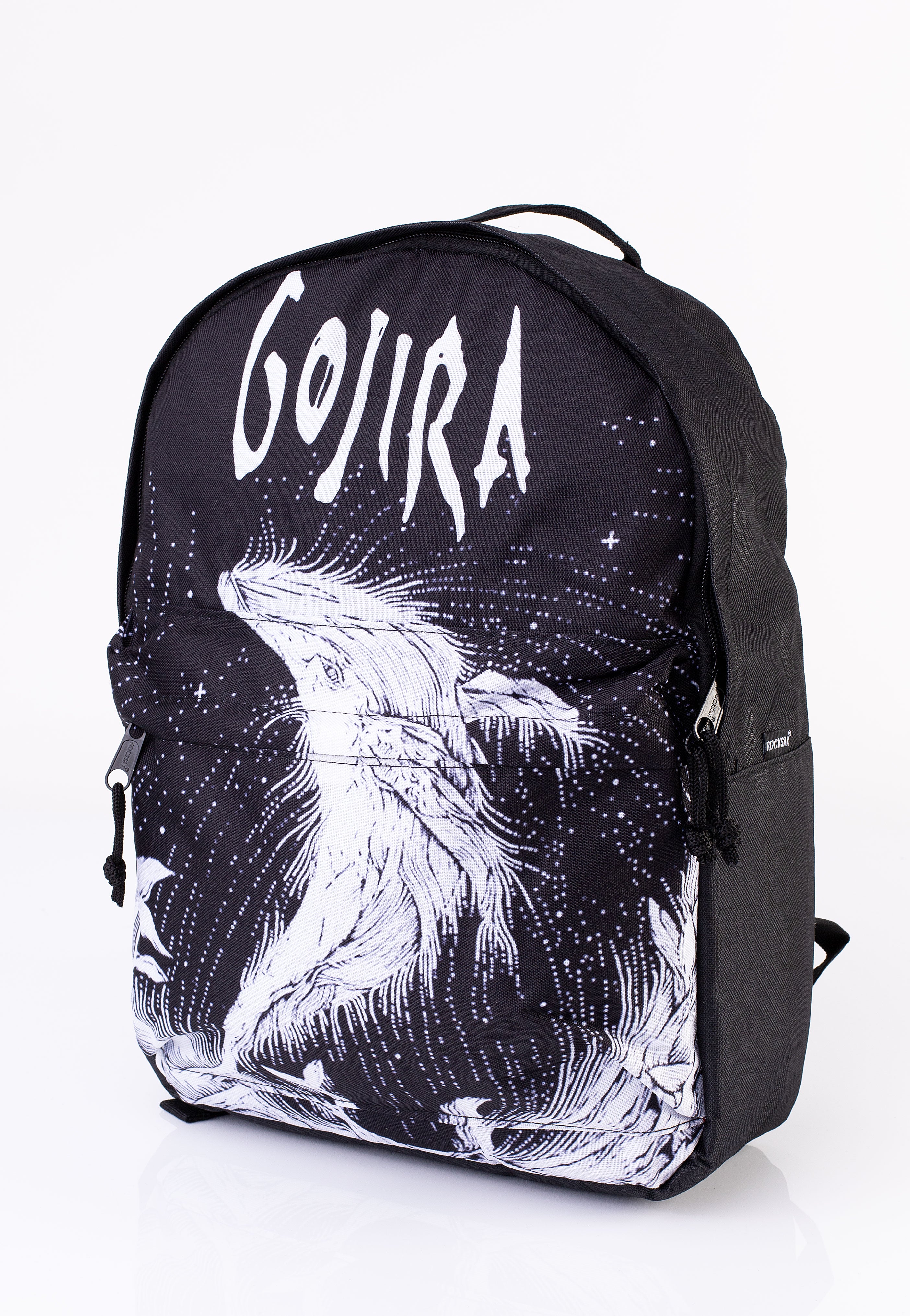 Gojira - Woodblock Whale - Backpack | Neutral-Image