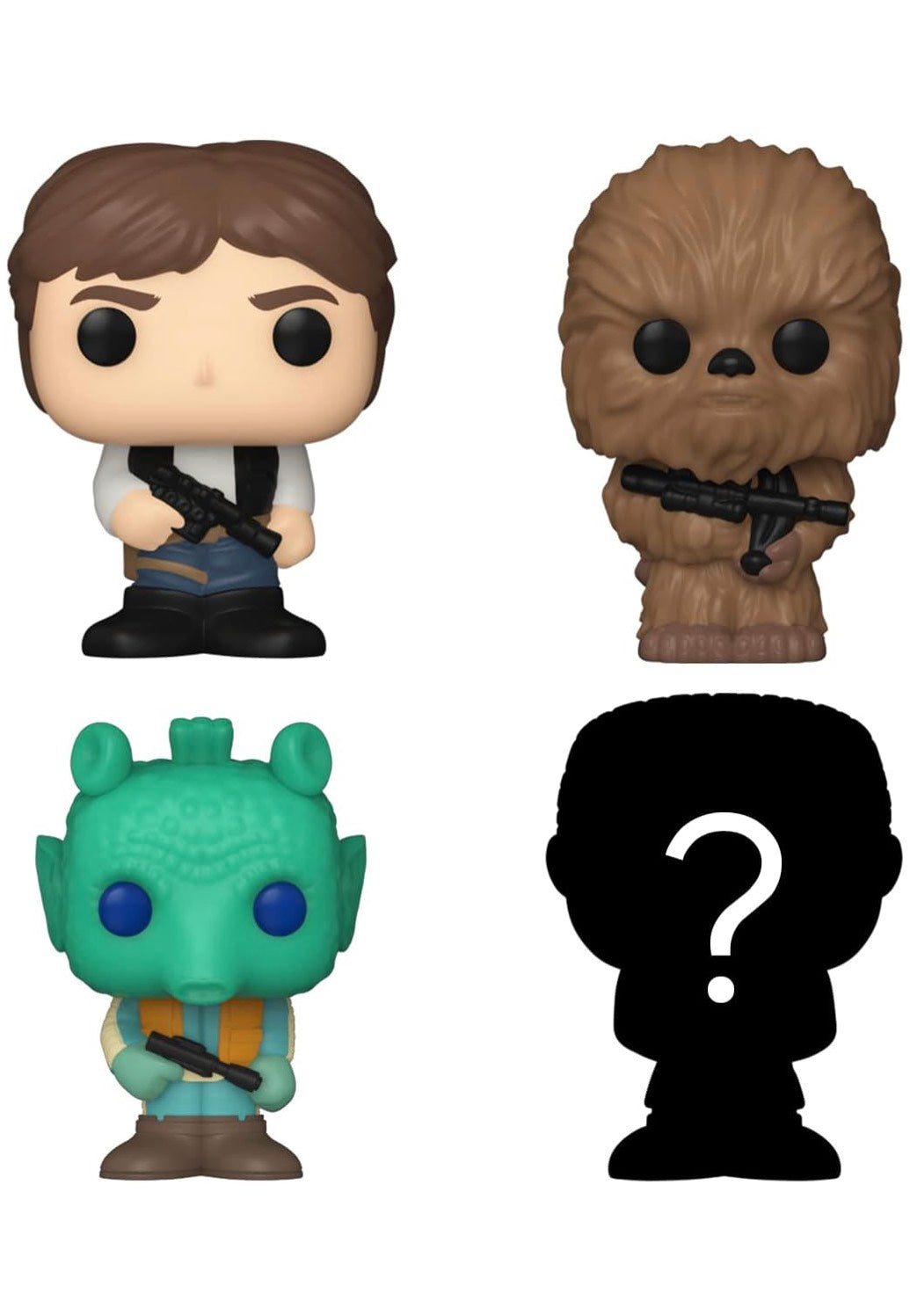 Star Wars - Han Solo Bitty POP! 4PK - Funko Pop | Neutral-Image