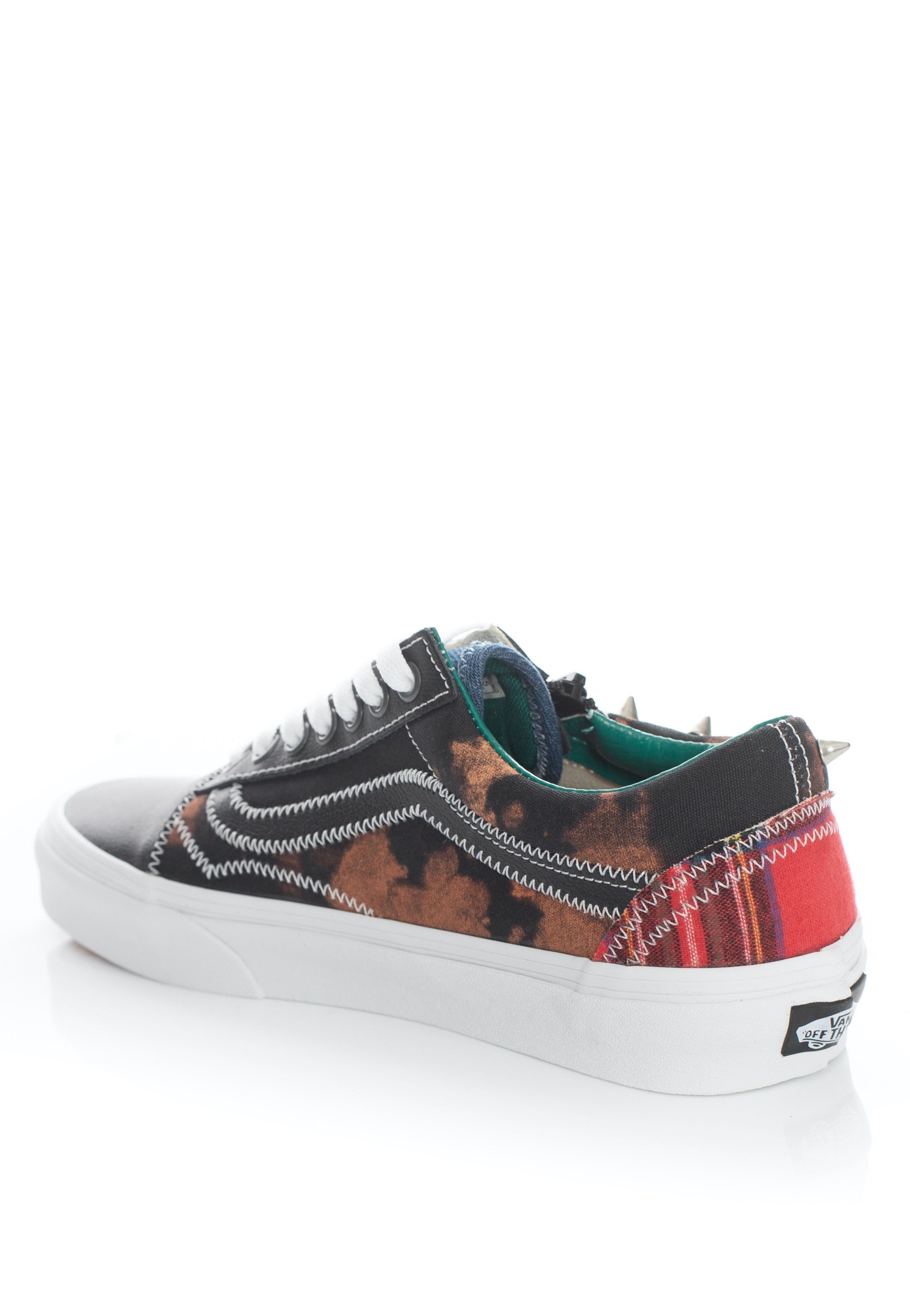 Vans - Old Skool Zip Tartan Daze Multi/Acid Dye - Girl Shoes | Women-Image