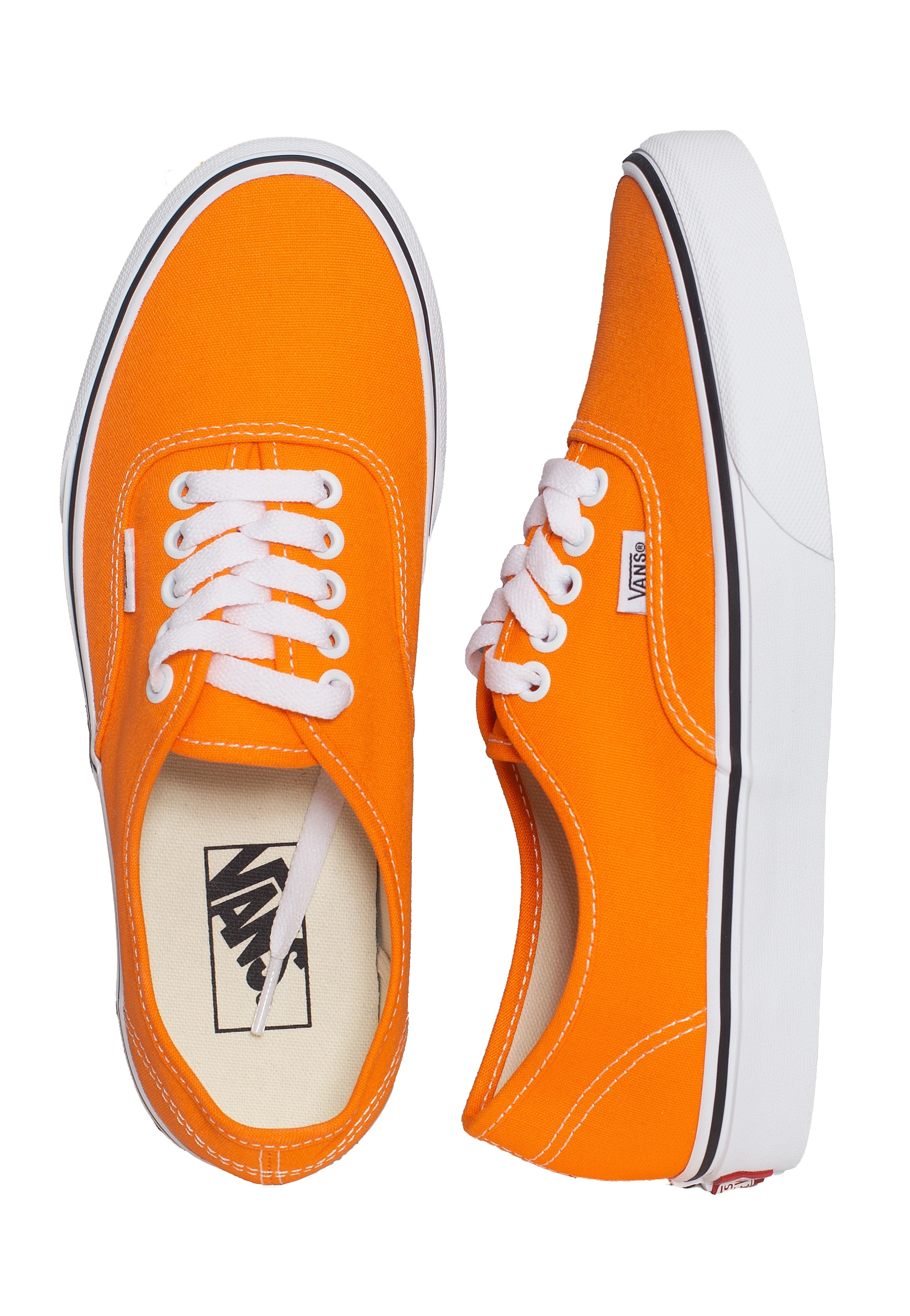 Vans - Authentic Orange Tiger/True White - Girl Shoes | Women-Image