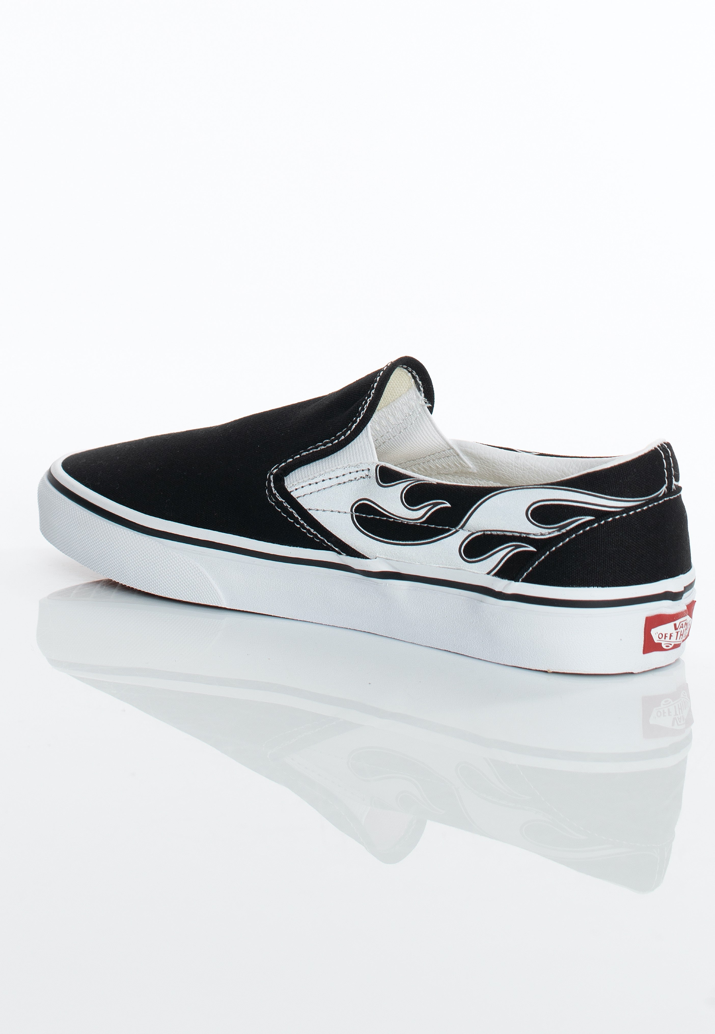 Vans - Classic Reflective Flame Black - Shoes | Men-Image