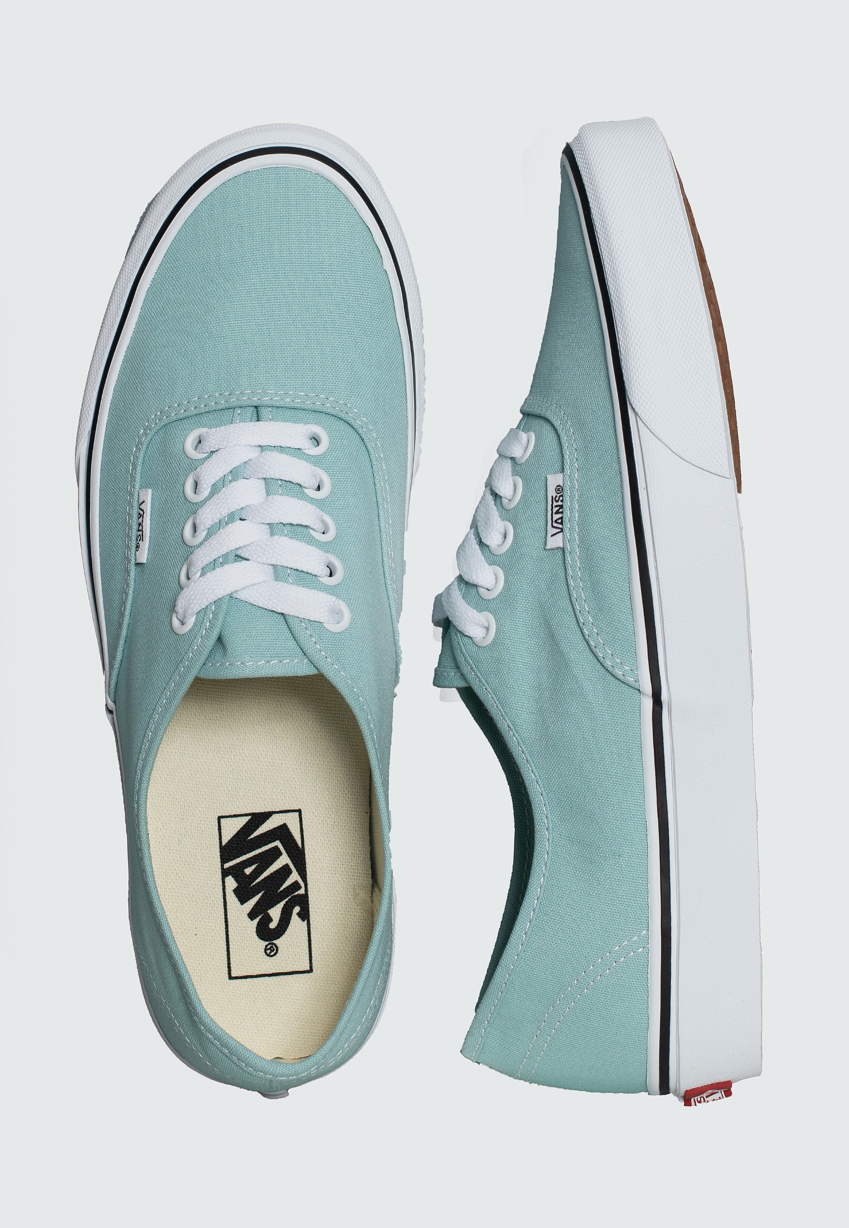 Vans - Authentic Color Theory Canal Blue - Girl Shoes | Women-Image