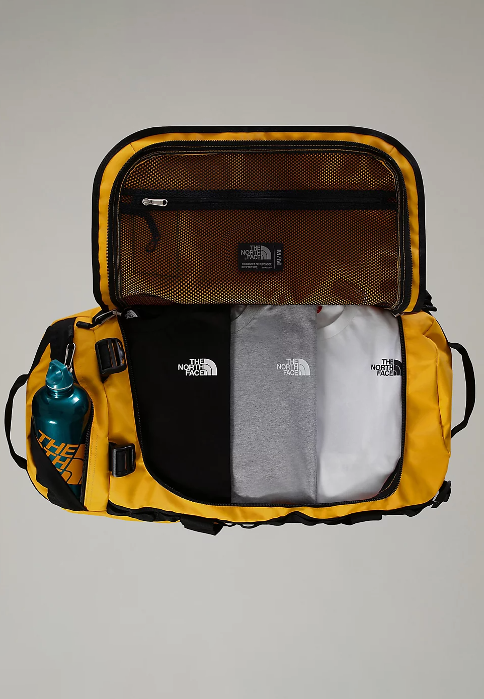 The North Face - Base Camp Summit Gold/Tnf Black - Dufflebag | Neutral-Image