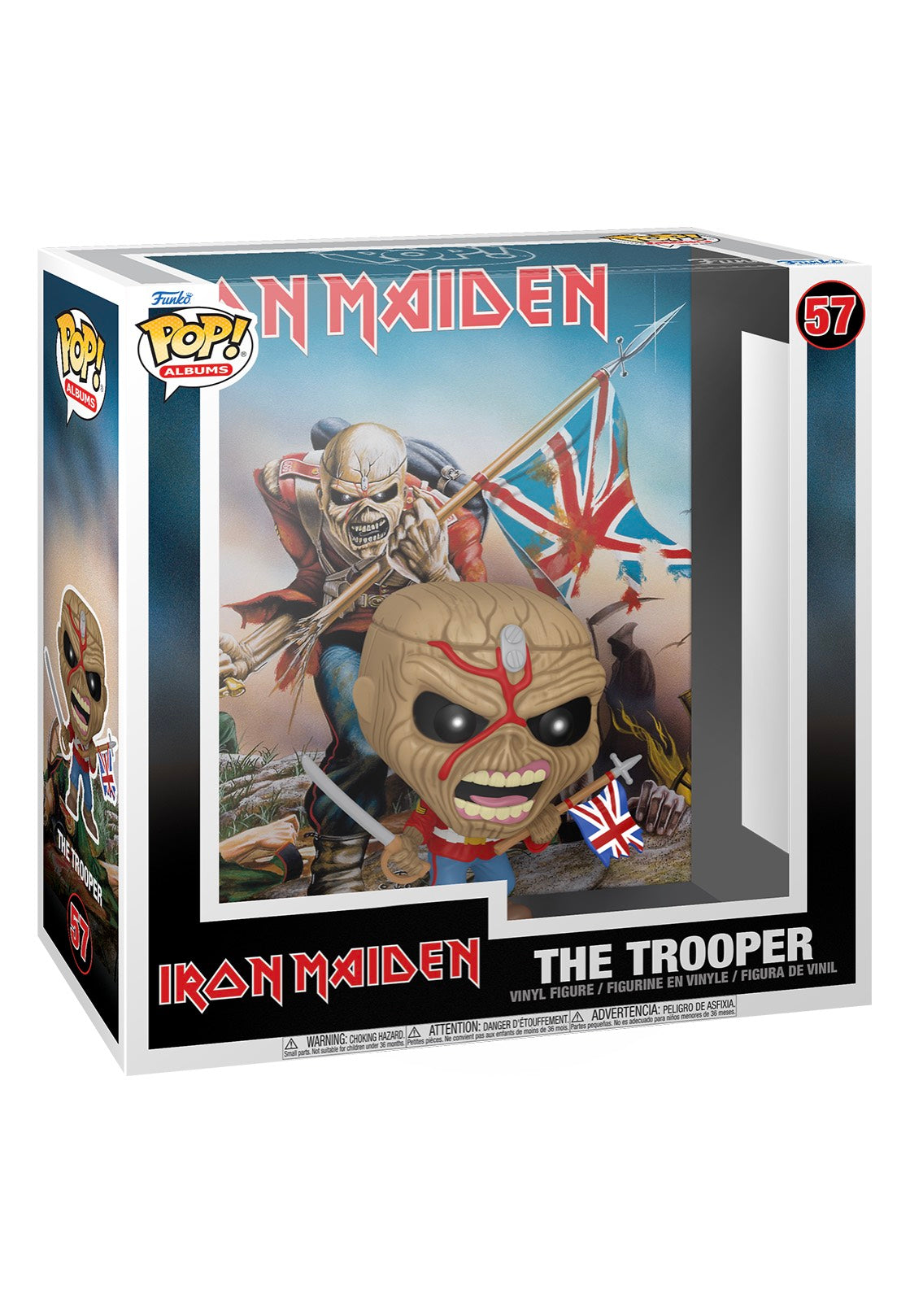 Iron Maiden - The Trooper POP! Vinyl Albums - Funko Pop | Neutral-Image