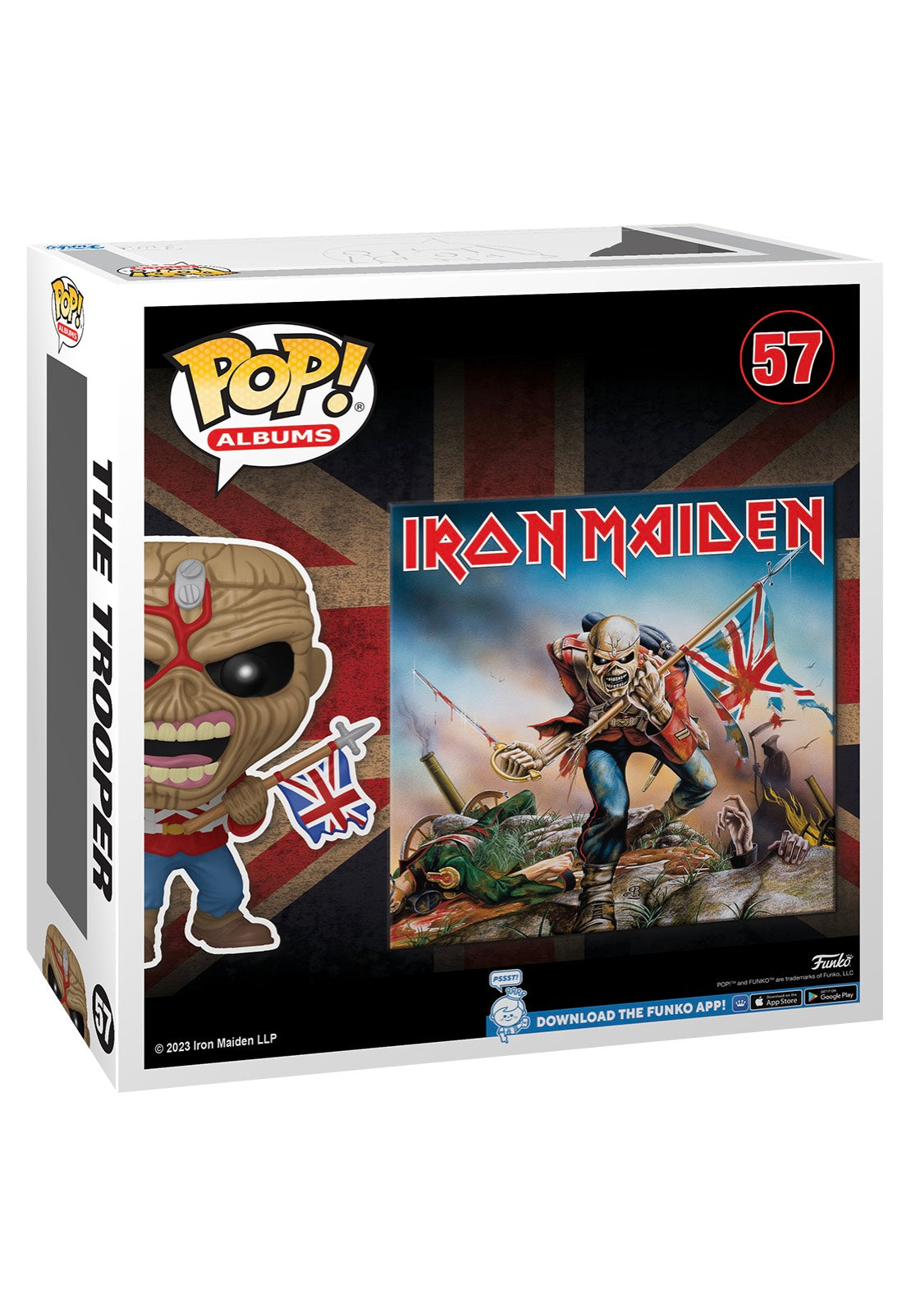 Iron Maiden - The Trooper POP! Vinyl Albums - Funko Pop | Neutral-Image