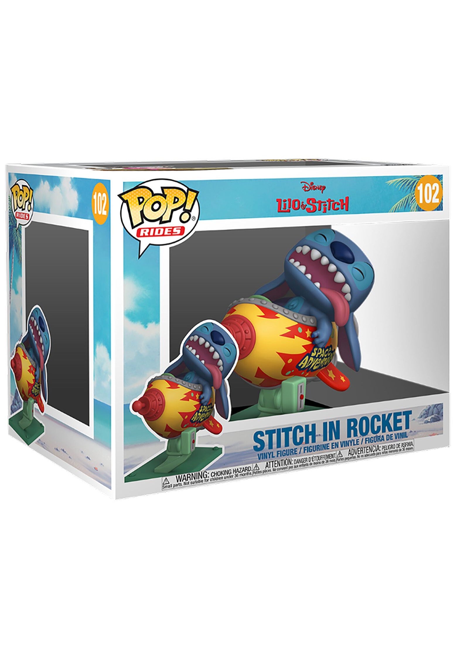 Lilo & Stitch - Stitch Rocket POP! Rides Deluxe - Funko Pop | Neutral-Image