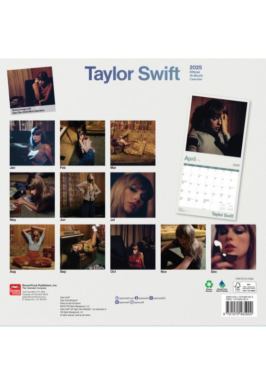 Taylor Swift - Taylor Swift 2025 - Calendar | Neutral-Image