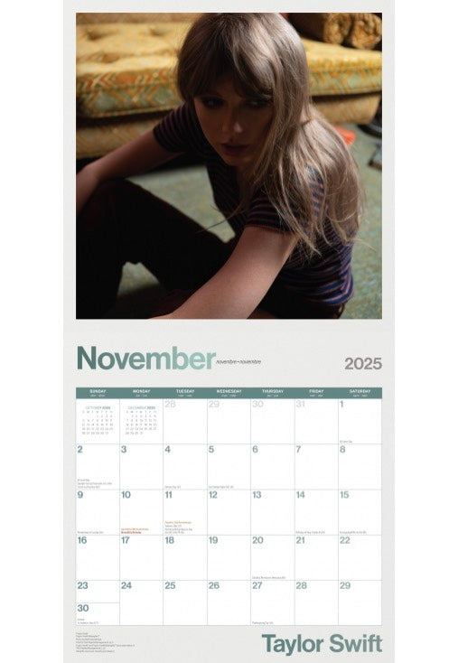 Taylor Swift - Taylor Swift 2025 - Calendar | Neutral-Image